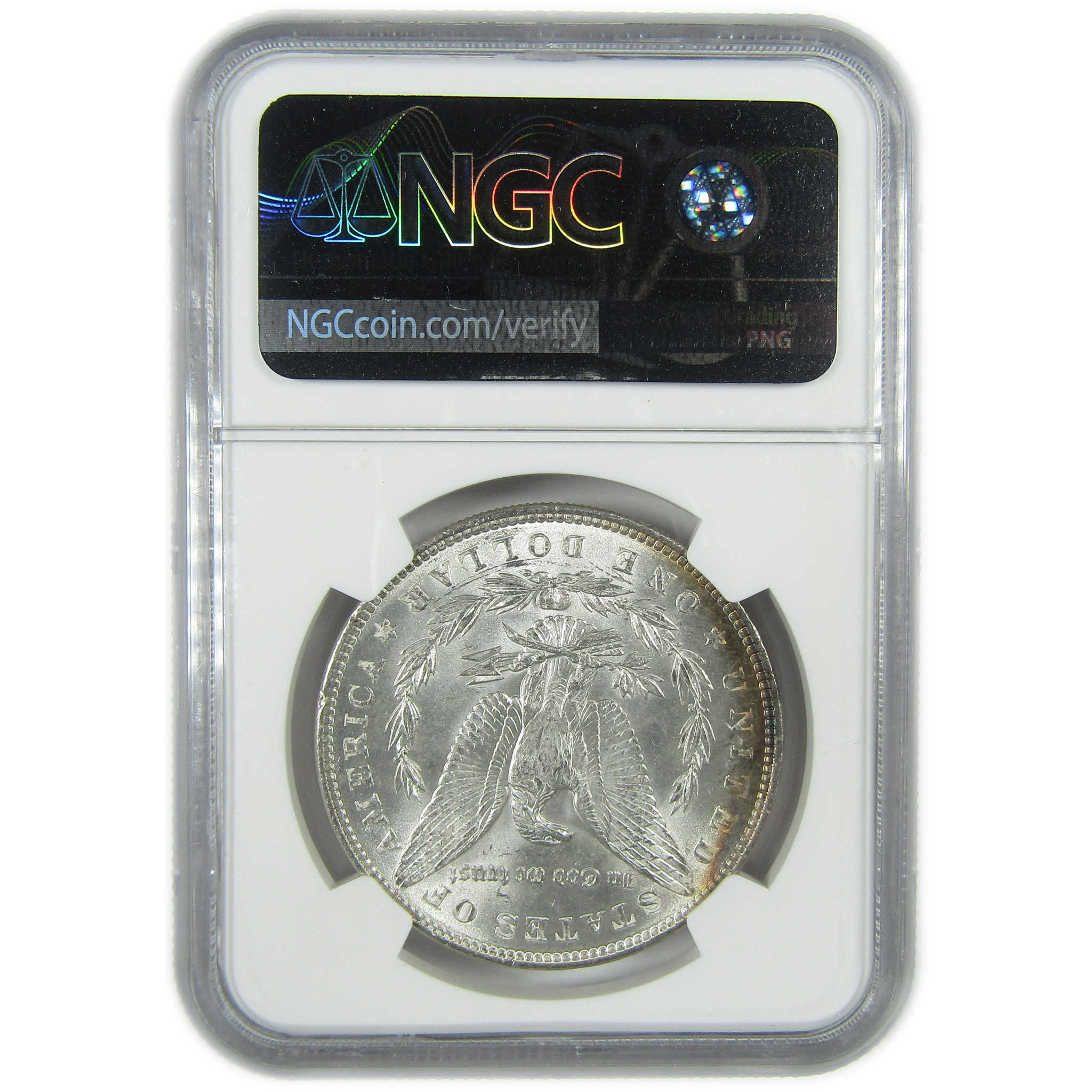 1887 Morgan Silver Dollar MS 63 NGC Uncirculated $1 Coin SKU:I27556