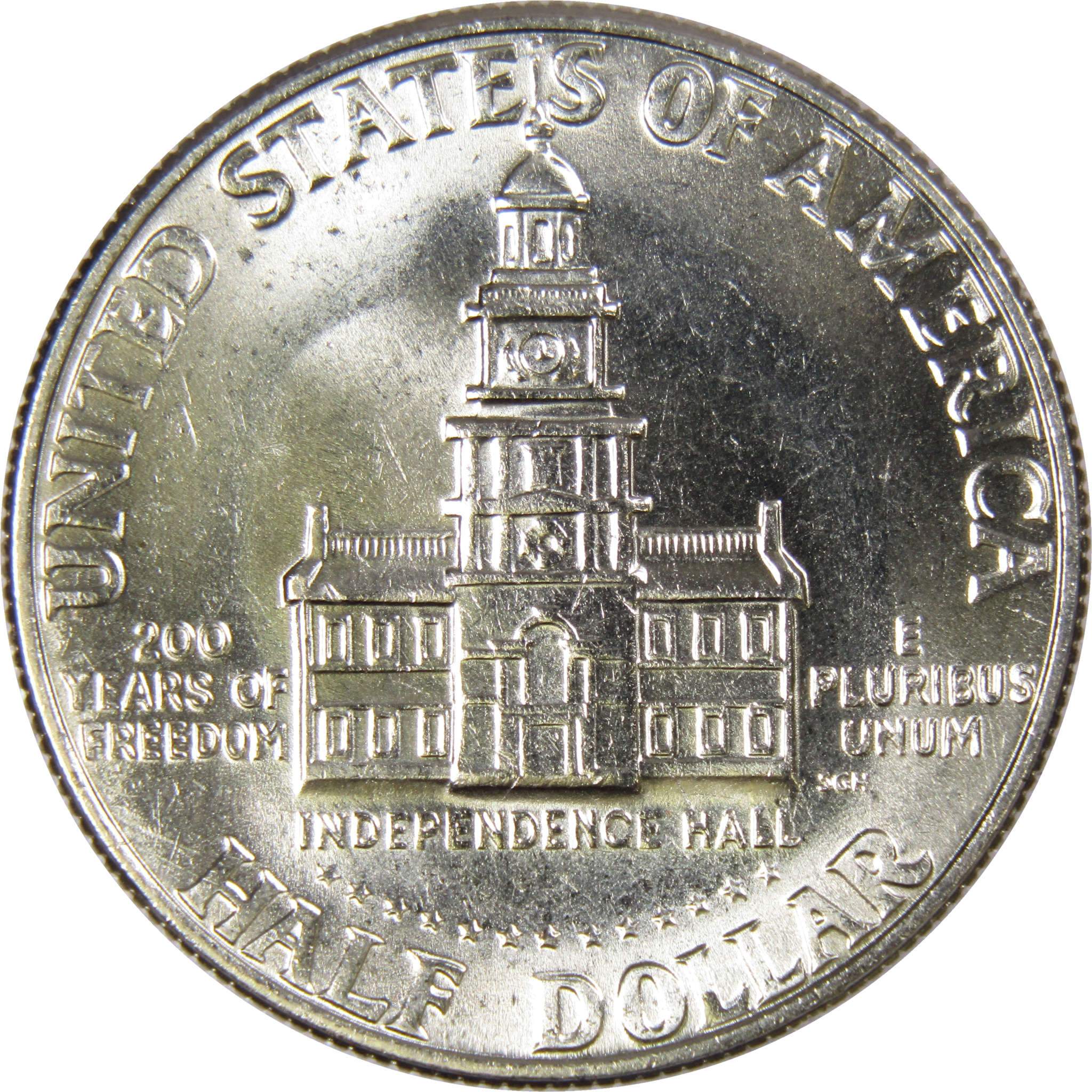 1976 D Kennedy Bicentennial Half Dollar BU Uncirculated Mint State 50c US Coin