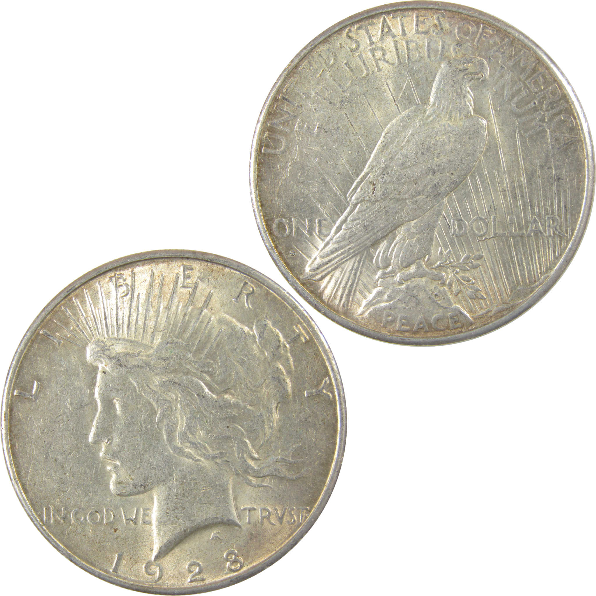 1928 S Peace Silver Dollar XF EF Extremely Fine $1 Coin SKU:I24655