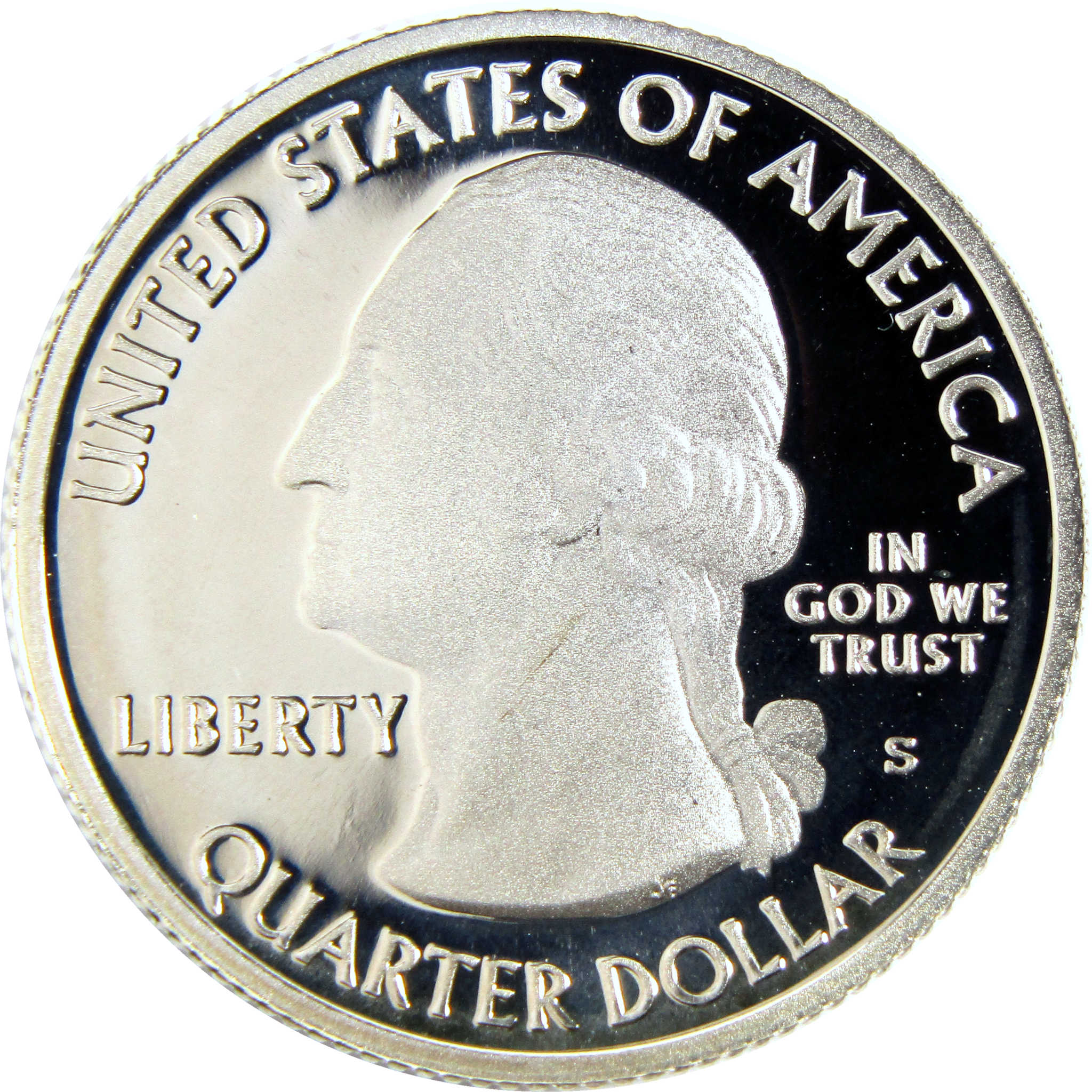 2014 S Great Smoky Mountains National Park Quarter Silver 25c Proof