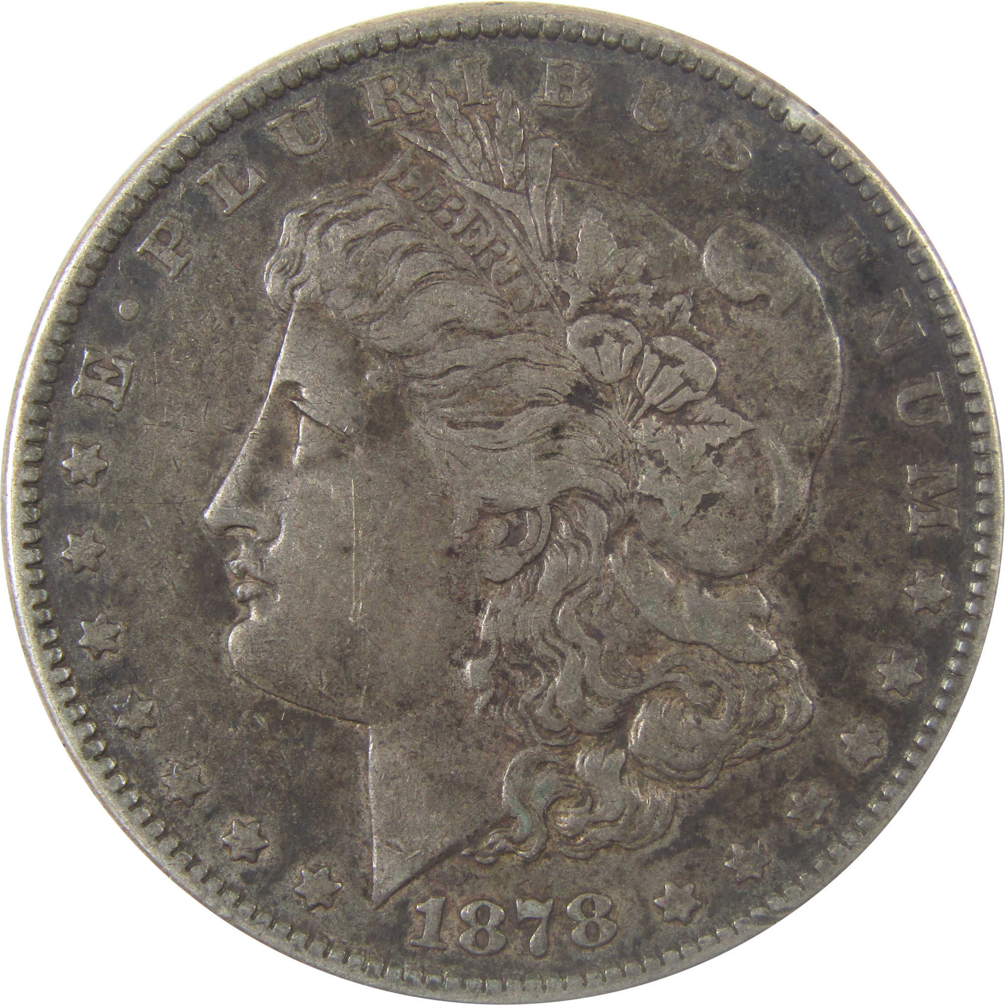 1878 7TF Rev 79 Morgan Silver Dollar VF Very Fine $1 Coin SKU:I24312