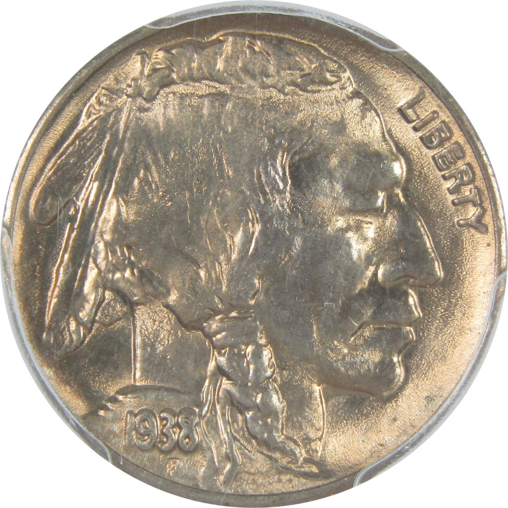 1938 D/D Indian Head Buffalo Nickel MS 65 PCGS 5c Unc SKU:I15372