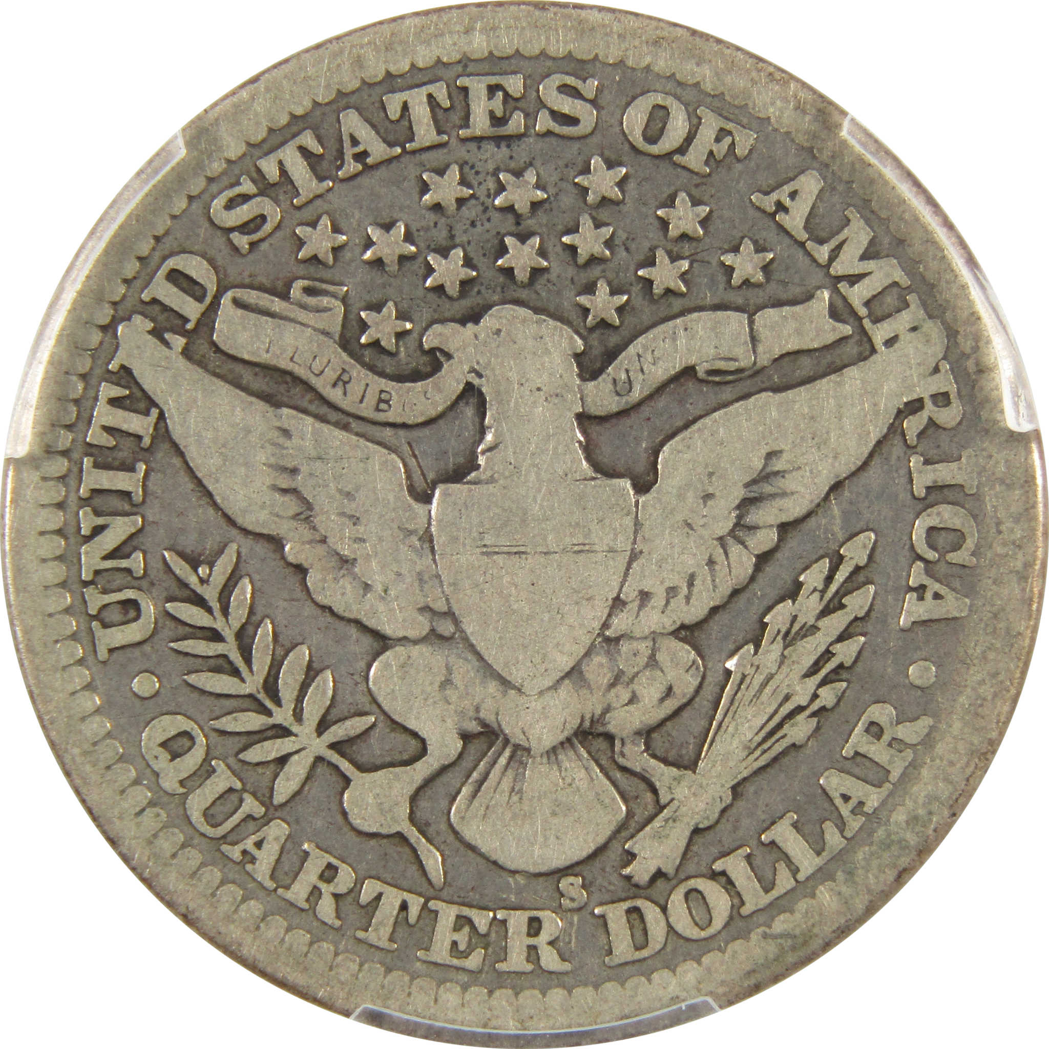 1913 S Barber Quarter VG 8 PCGS 90% Silver 25c Coin SKU:I11088