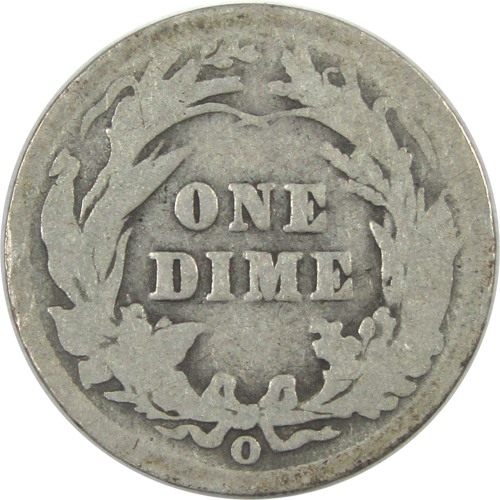 1900 O Barber Dime G Good Silver 10c Coin SKU:I15353