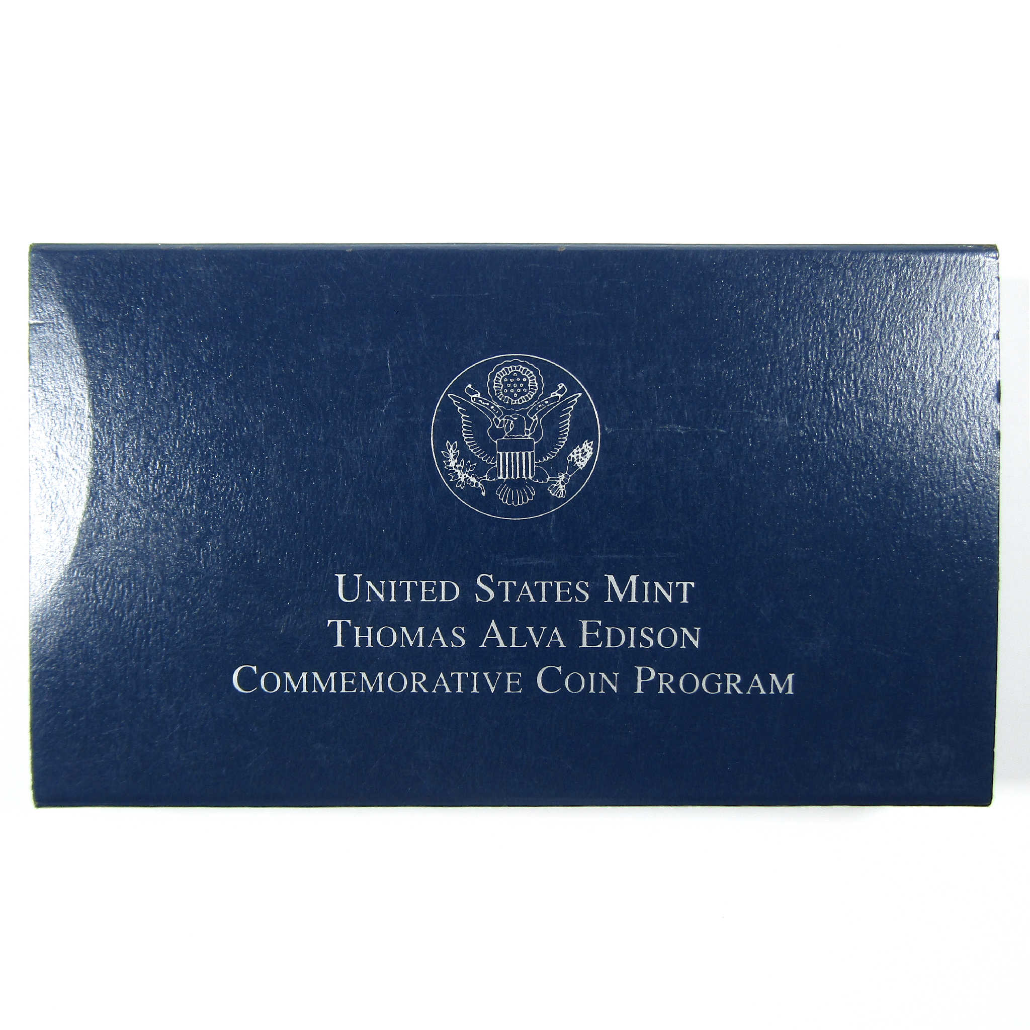2004 P Thomas Alva Edison Commemorative Silver $1 Proof COA SKU:I11843