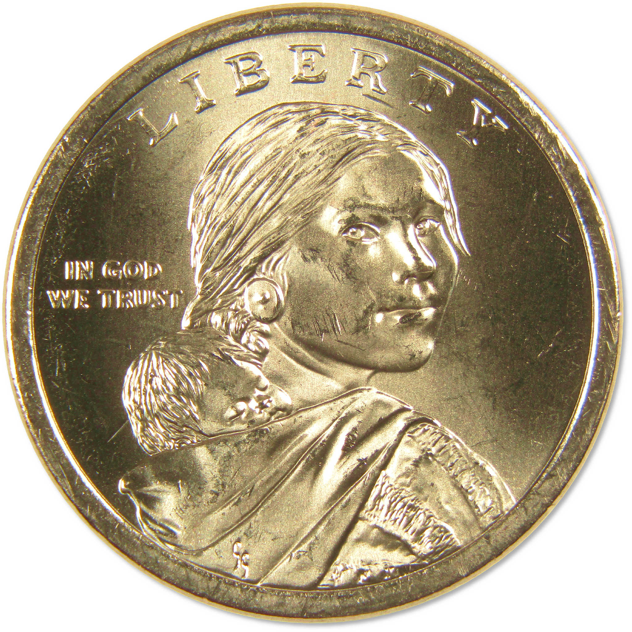 2025 P Mary Kawena Pukui Native American Dollar Uncirculated $1 Coin