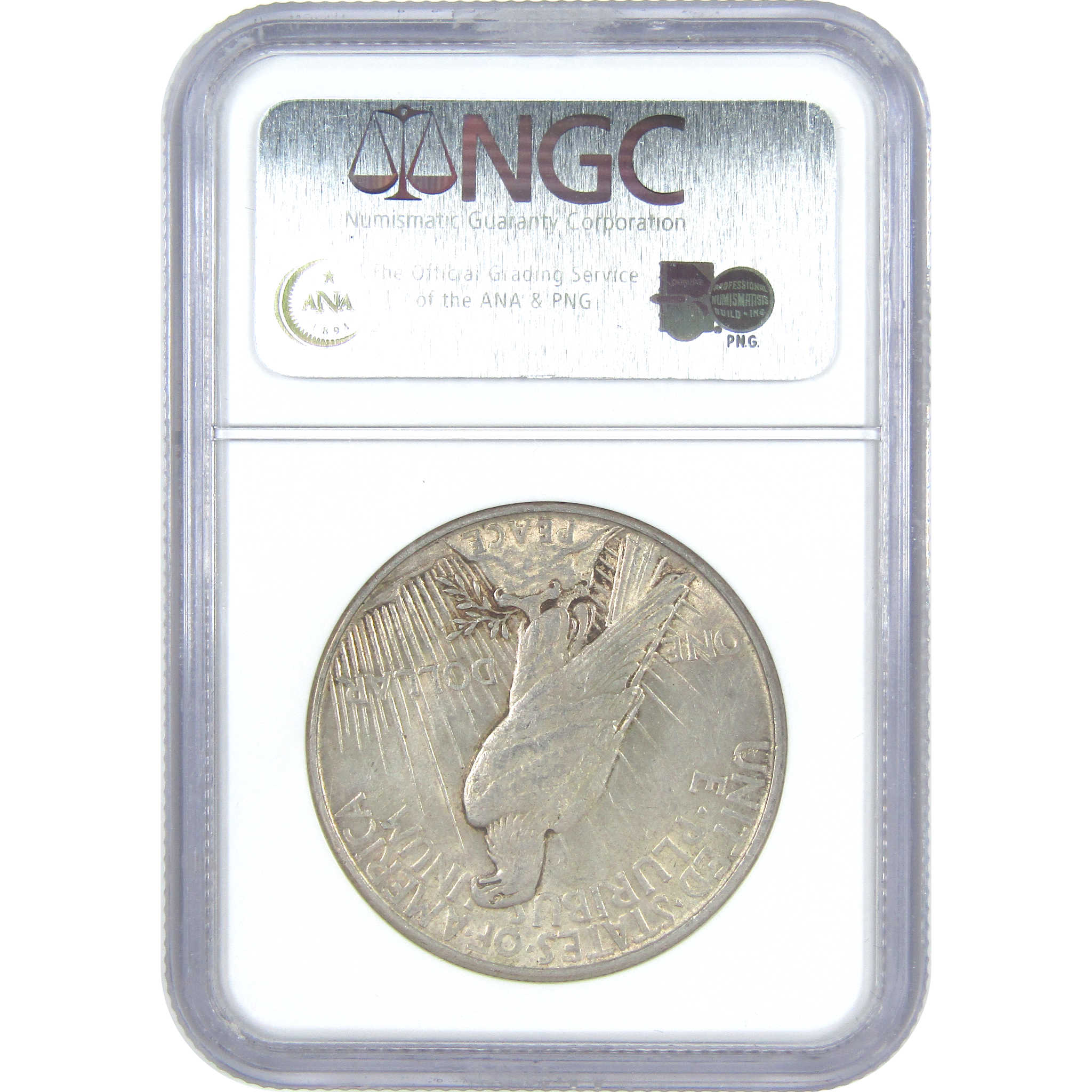 1921 High Relief Peace Dollar AU 55 NGC CAC Silver $1 Coin SKU:I15376