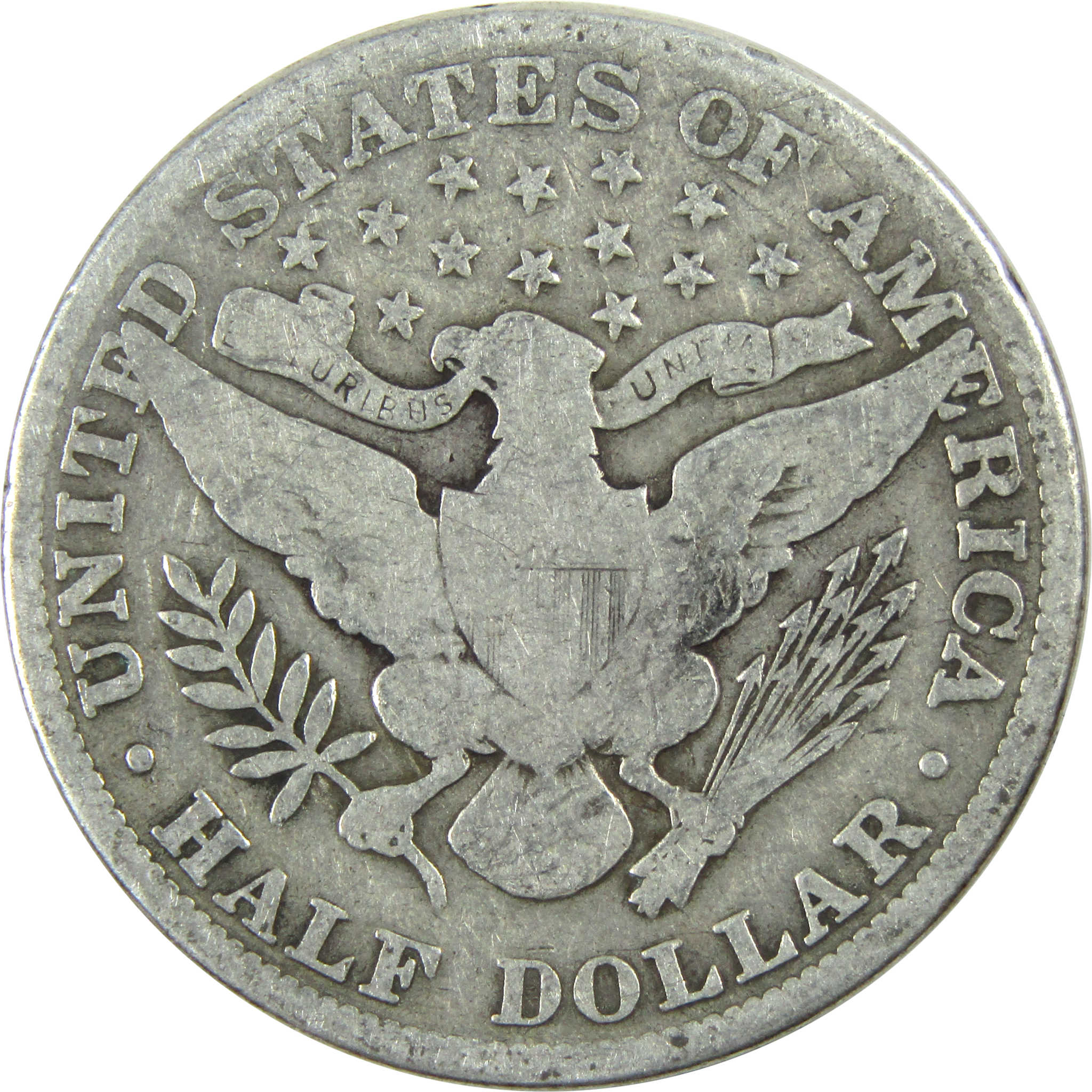 1911 Barber Half Dollar G Good Silver 50c Coin SKU:I13293