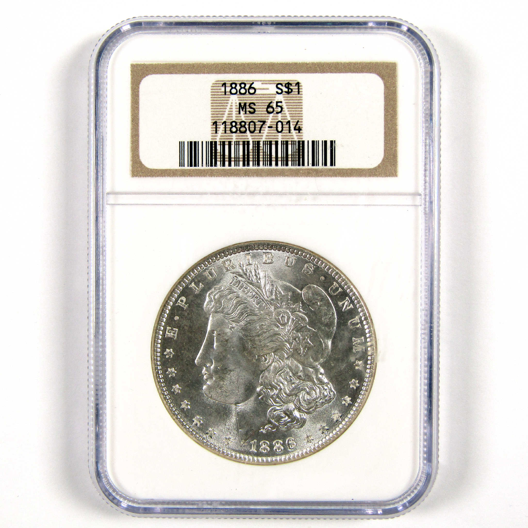 1886 Morgan Dollar MS 65 NGC Silver $1 Uncirculated Coin SKU:CPC6237 - Morgan coin - Morgan silver dollar - Morgan silver dollar for sale - Profile Coins &amp; Collectibles