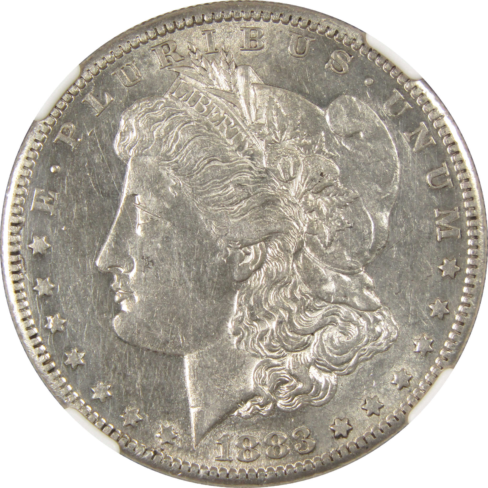 1883 S Morgan Dollar About Uncirculated Details NGC Silver SKU:I11664 - Morgan coin - Morgan silver dollar - Morgan silver dollar for sale - Profile Coins &amp; Collectibles