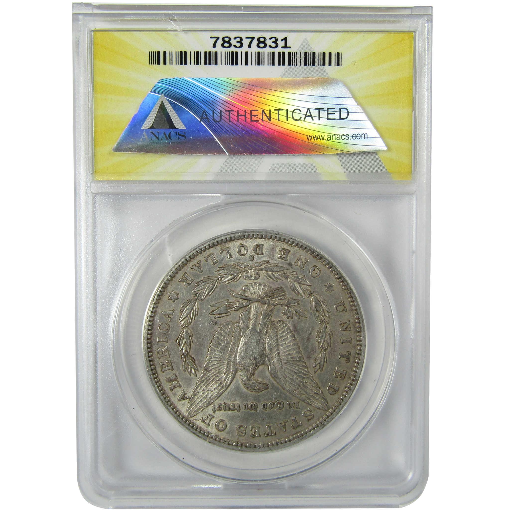 1883 S Morgan Silver Dollar AU 50 Details ANACS $1 Coin SKU:CP602 - Morgan coin - Morgan silver dollar - Morgan silver dollar for sale - Profile Coins &amp; Collectibles