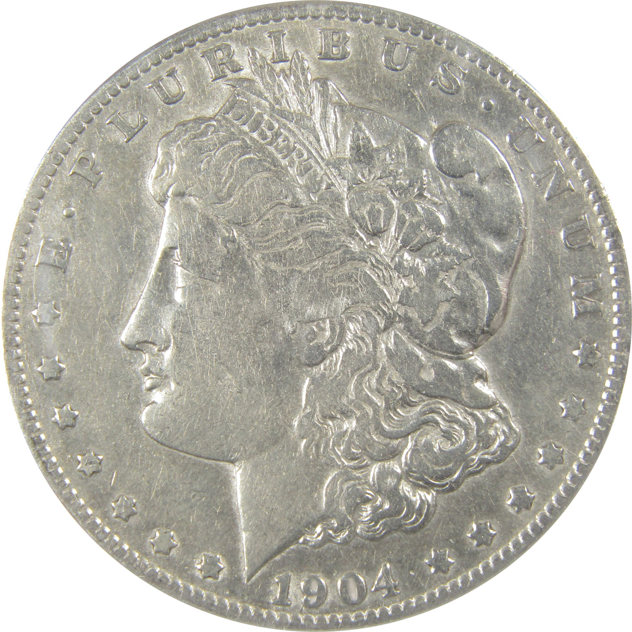 1904 S Morgan Dollar VF 25 Details ANACS Silver $1 Coin SKU:I21135 - Morgan coin - Morgan silver dollar - Morgan silver dollar for sale - Profile Coins &amp; Collectibles