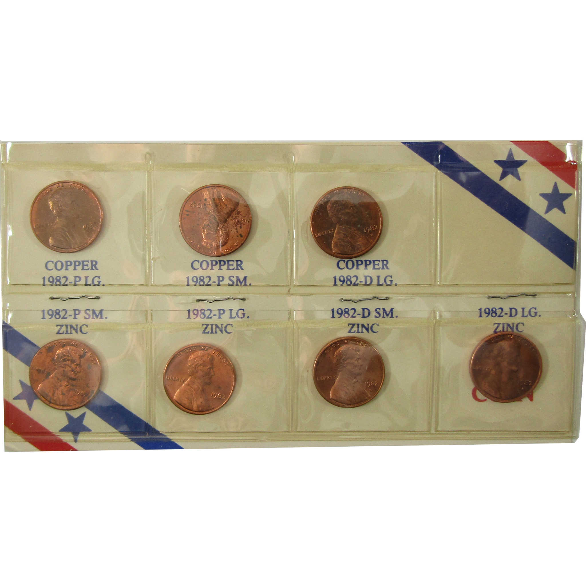 1982 P&D Unofficial 15-Coin Uncirculated Mint Set SKU:I28189