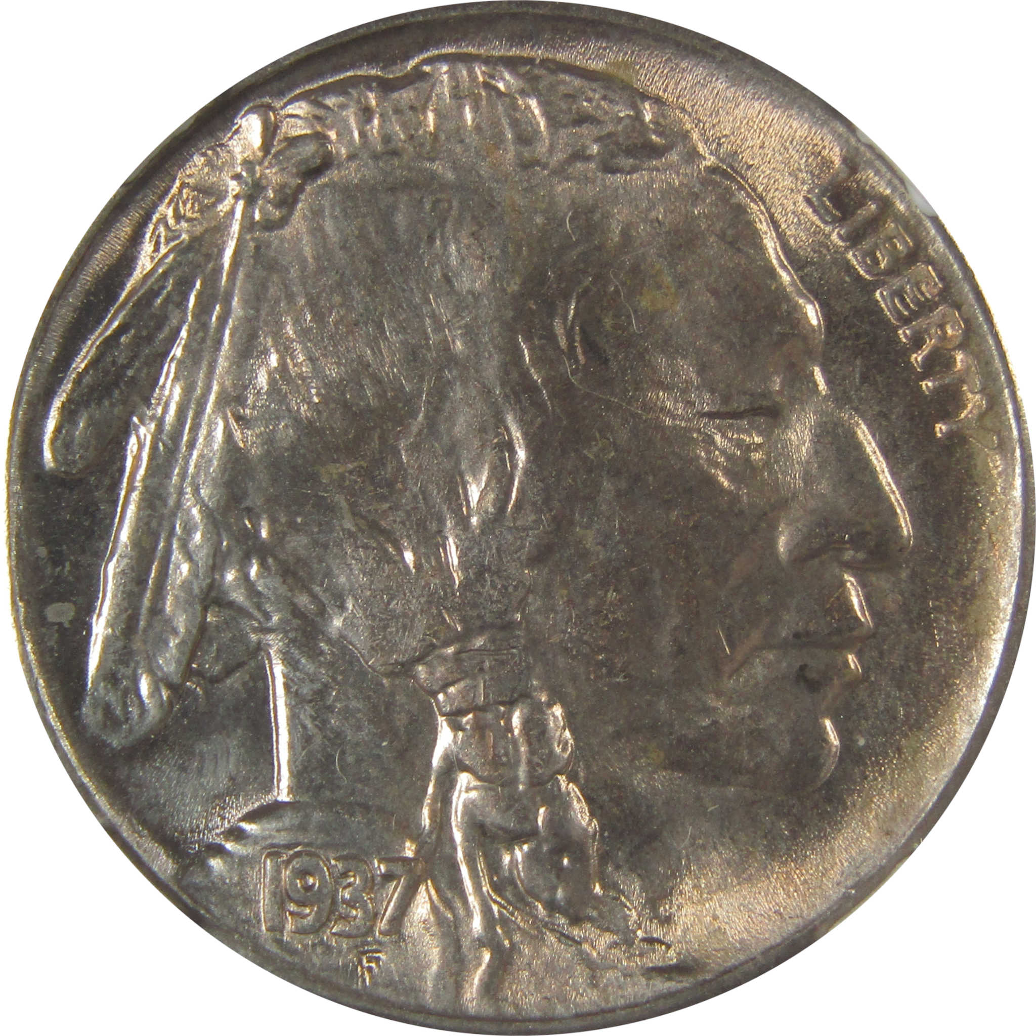 1937 S Indian Head Buffalo Nickel MS 65 NGC Bag Fragment SKU:I22655