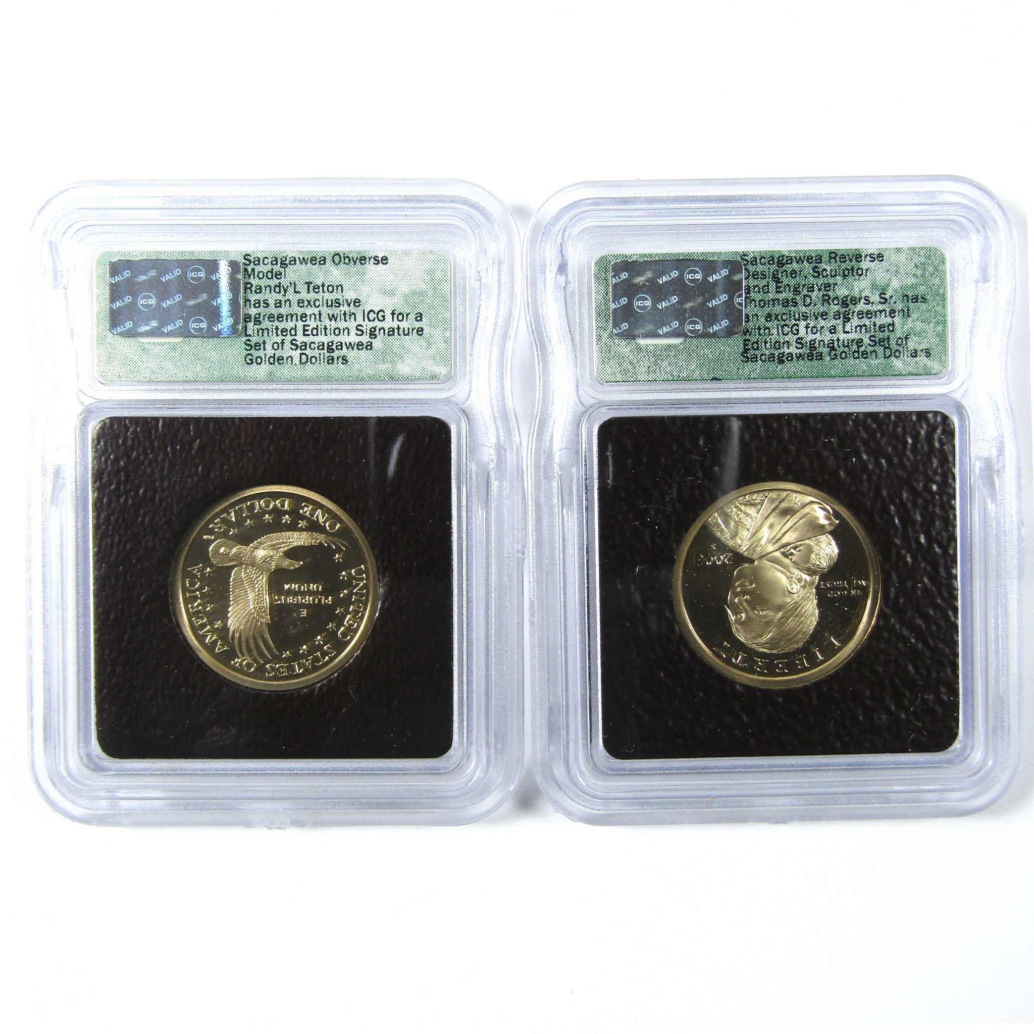2003 Sacagawea Signature 6 Piece Dollar Set ICG SKU:CPC6597