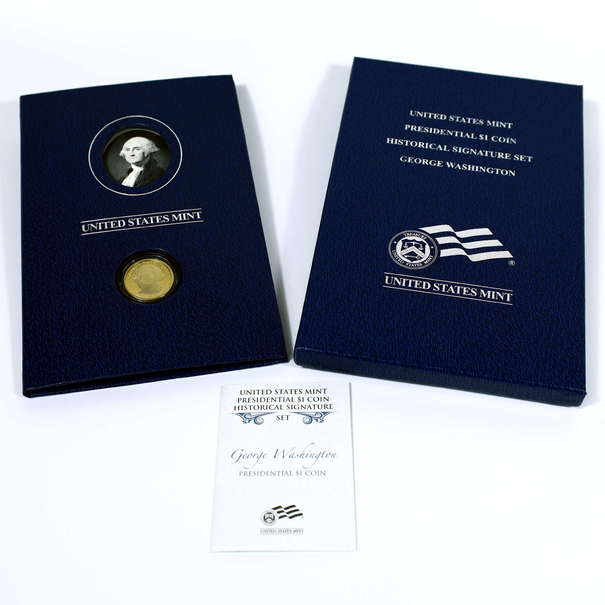 2007 George Washington Presidential Signature Set COA SKU:CPC6108