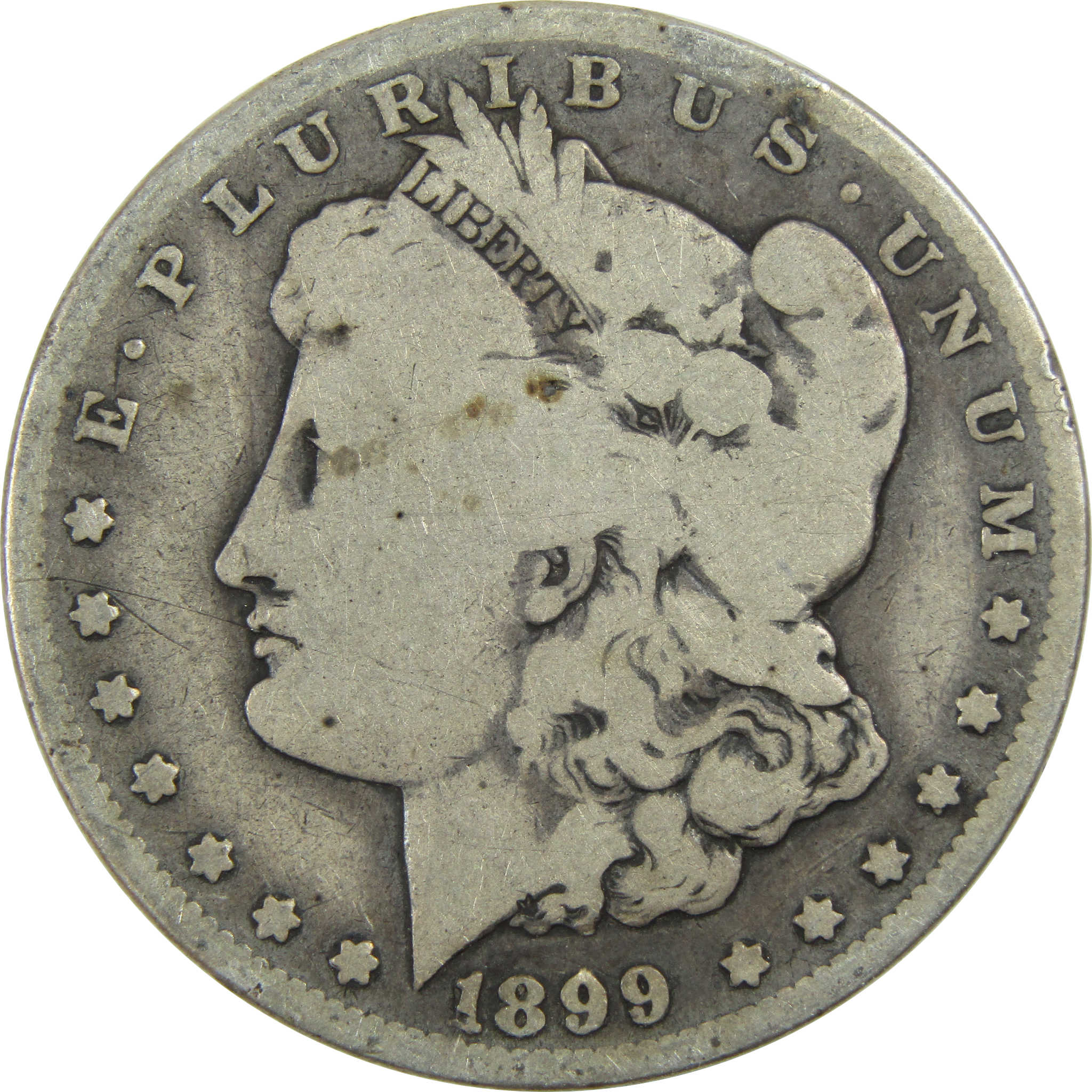 1899 O Micro O Morgan Dollar G Good Silver $1 Coin SKU:I13603 - Morgan coin - Morgan silver dollar - Morgan silver dollar for sale - Profile Coins &amp; Collectibles