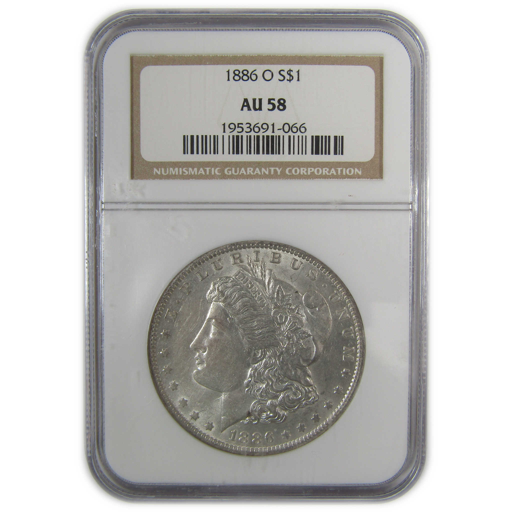 1886 O Morgan Dollar AU 58 NGC Silver $1 Coin SKU:I22556 - Morgan coin - Morgan silver dollar - Morgan silver dollar for sale - Profile Coins &amp; Collectibles