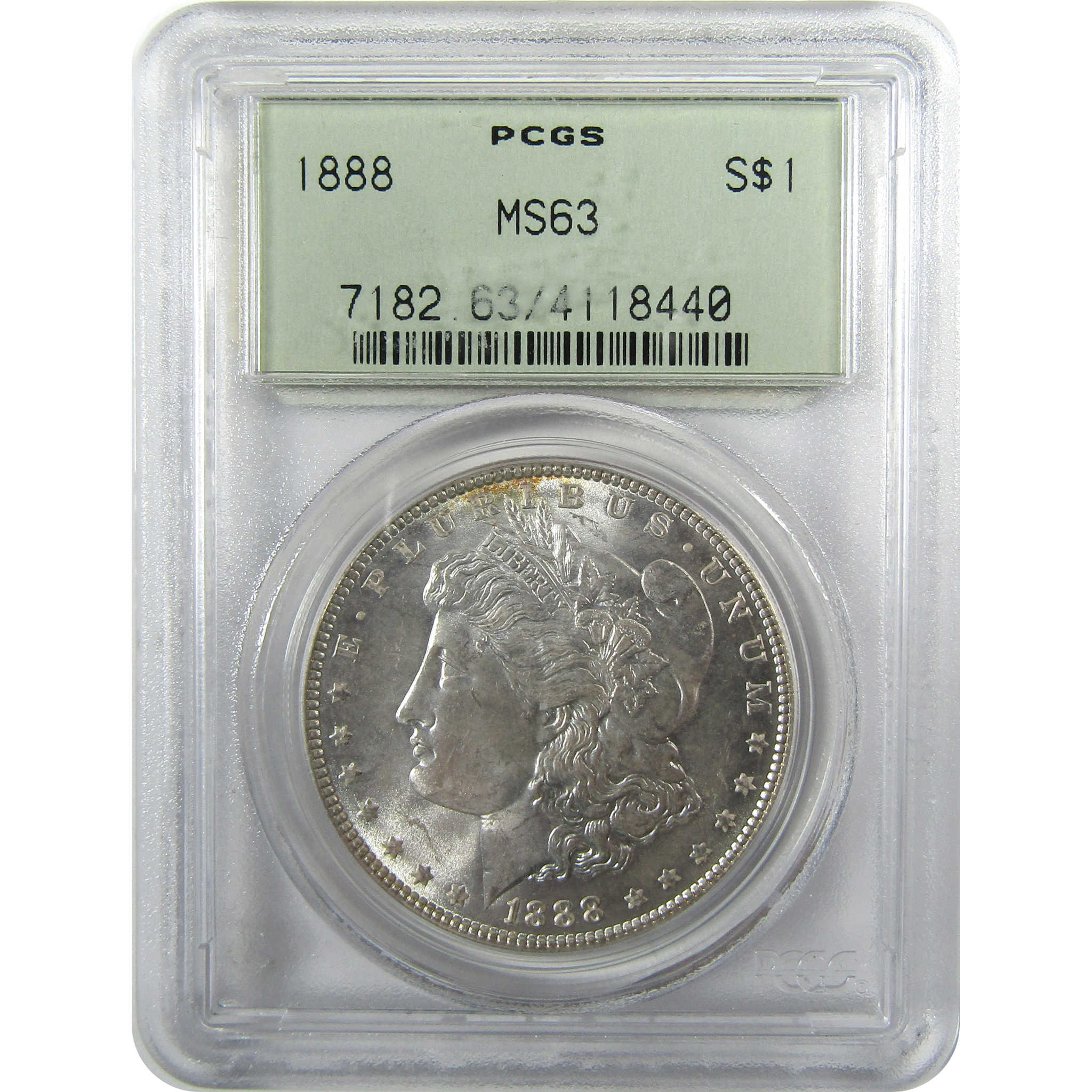 1888 Morgan Silver Dollar MS 63 PCGS Uncirculated SKU:CP1048