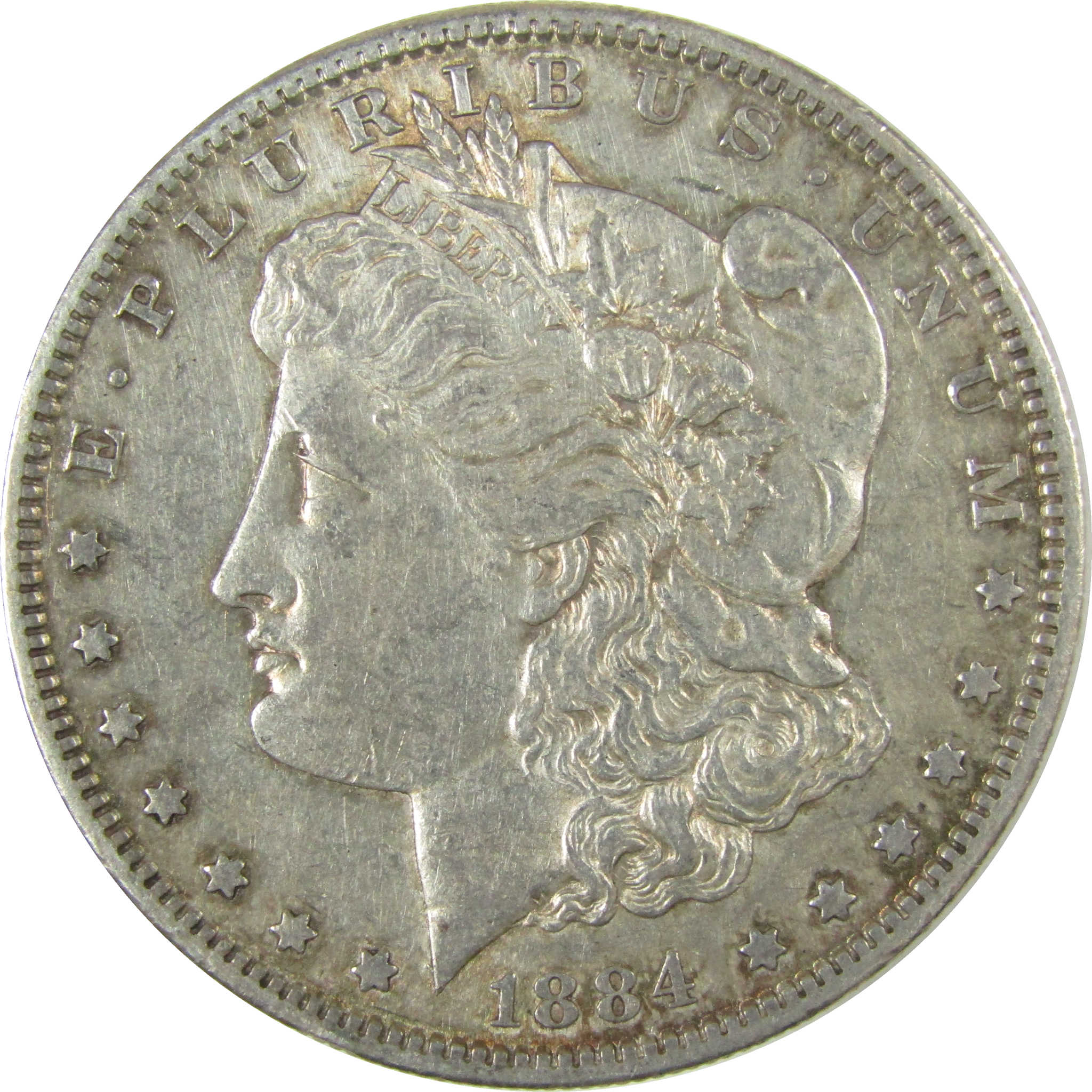 1884 S Morgan Silver Dollar XF EF Extremely Fine $1 Coin SKU:I26060 - Morgan coin - Morgan silver dollar - Morgan silver dollar for sale - Profile Coins &amp; Collectibles
