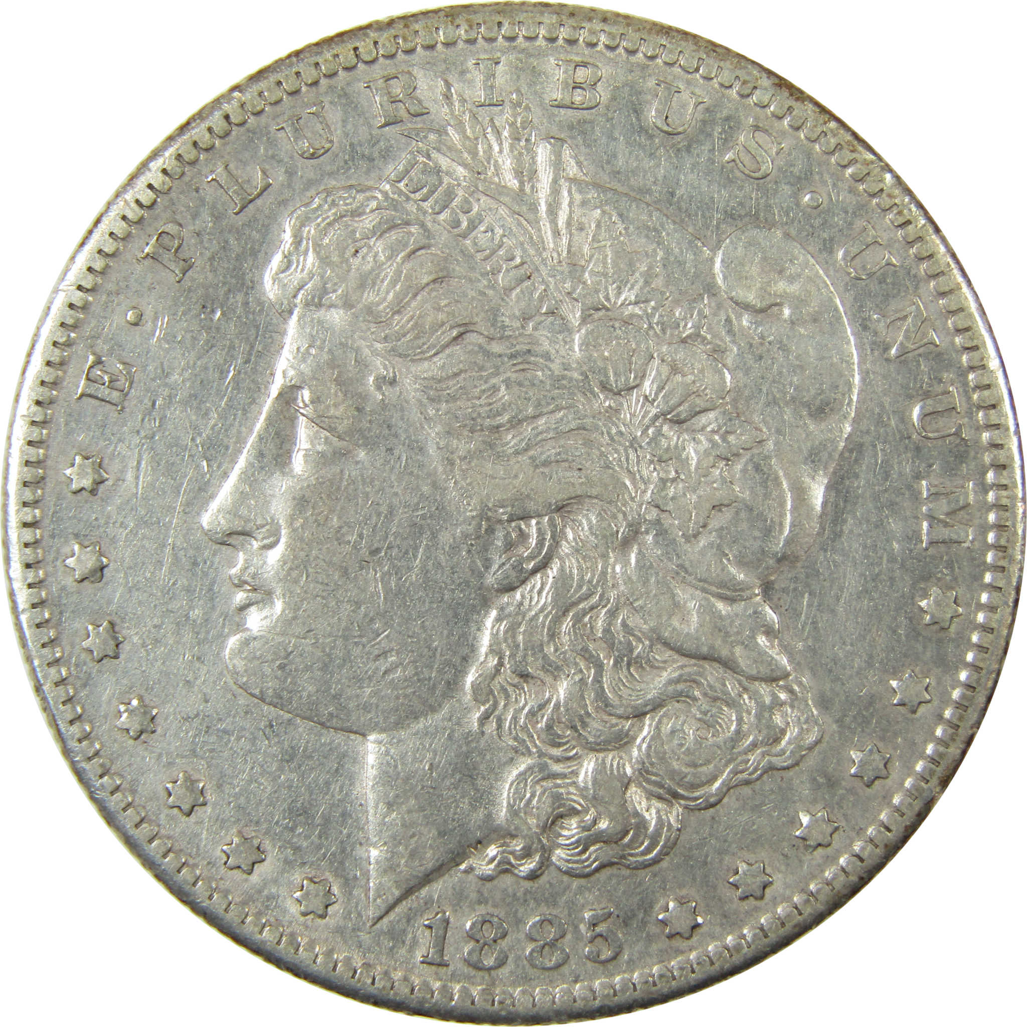 1885 S Morgan Silver Dollar XF EF Extremely Fine $1 Coin SKU:I26039