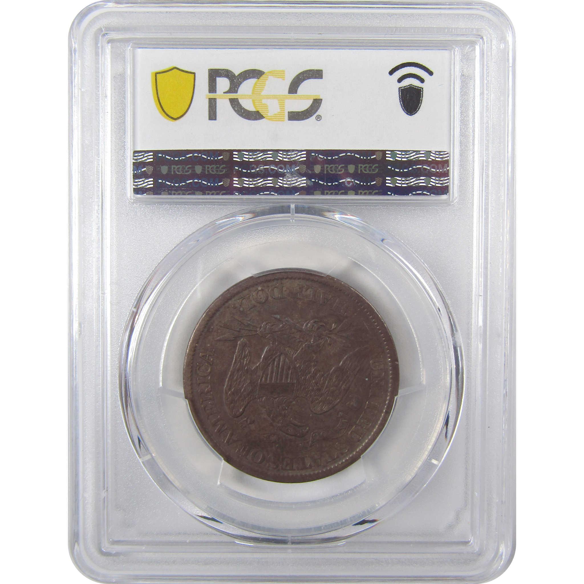 1866 S Motto Seated Liberty Silver Half Dollar XF 40 PCGS SKU:I24684