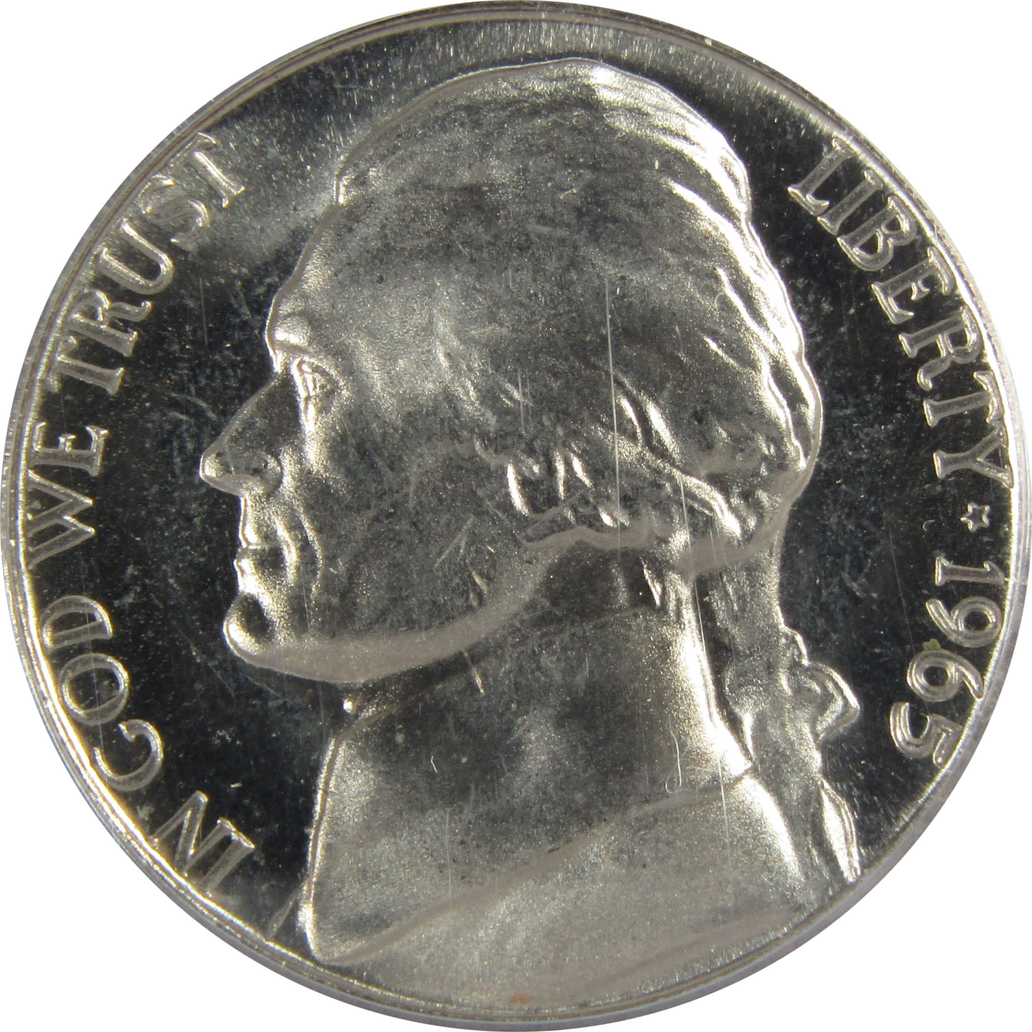 1965 SMS Jefferson Nickel MS 65 CAM PCGS Uncirculated SKU:I26452