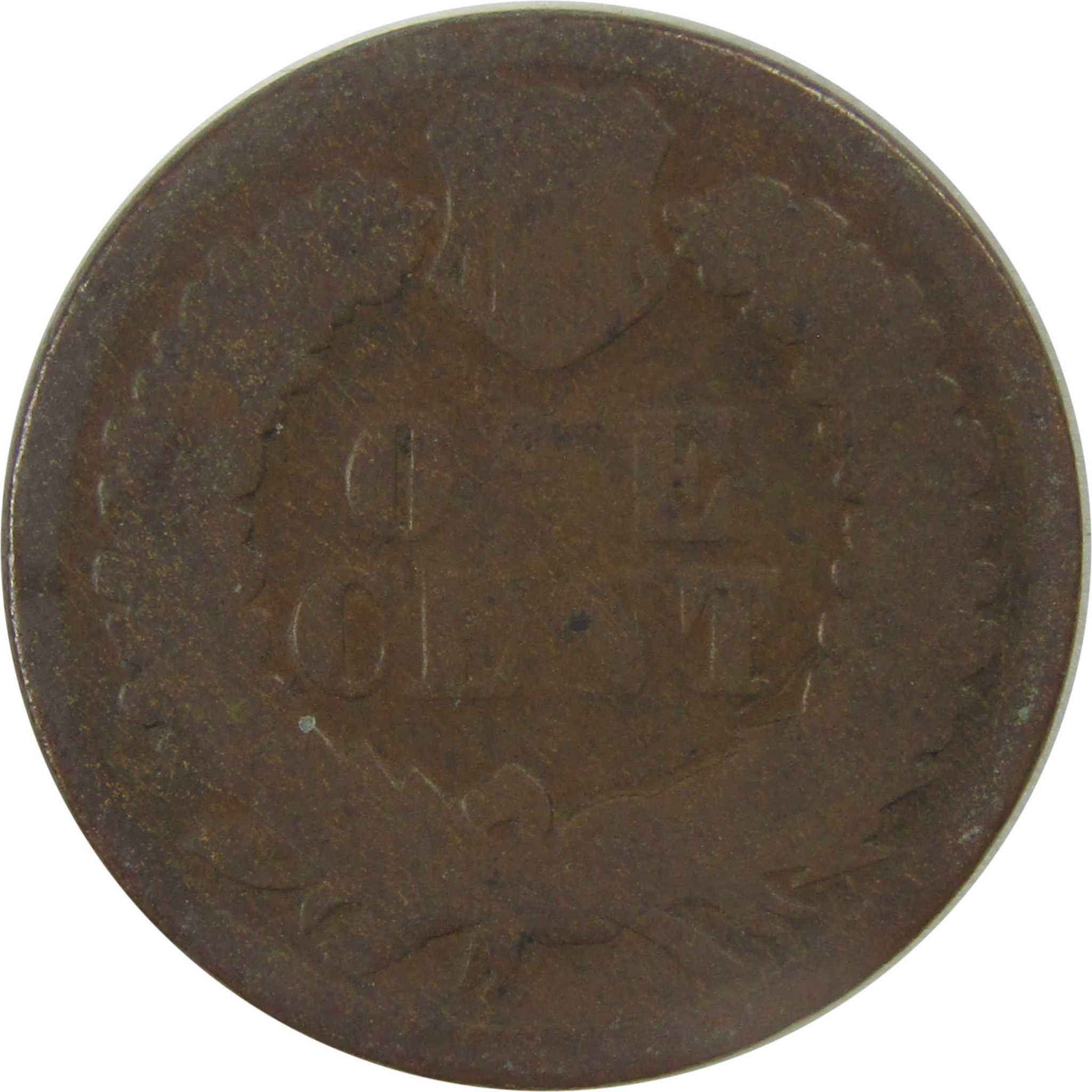 1867 Indian Head Cent AG About Good Penny 1c Coin SKU:I21646