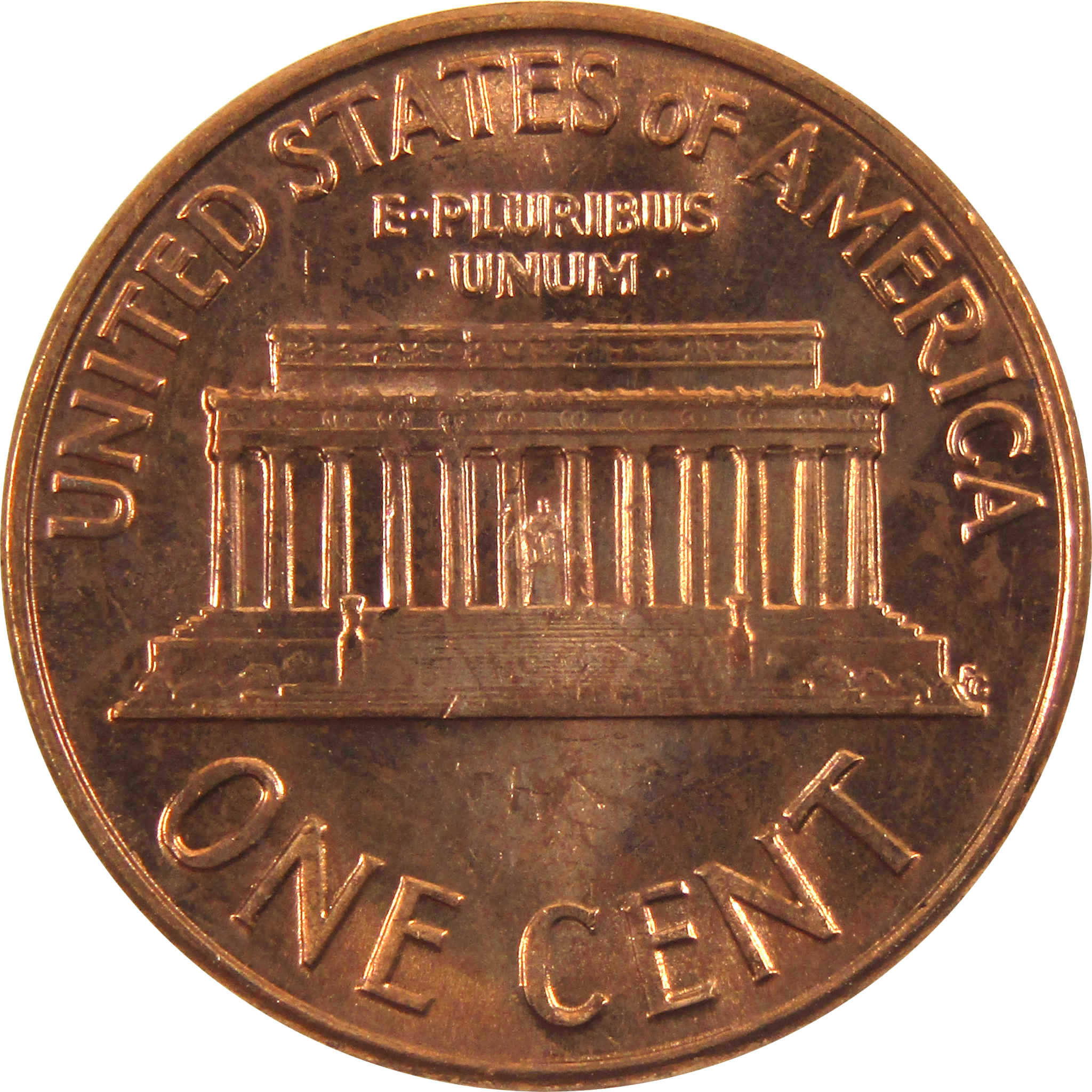 1961 Lincoln Memorial Cent BU Uncirculated Penny 1c Coin