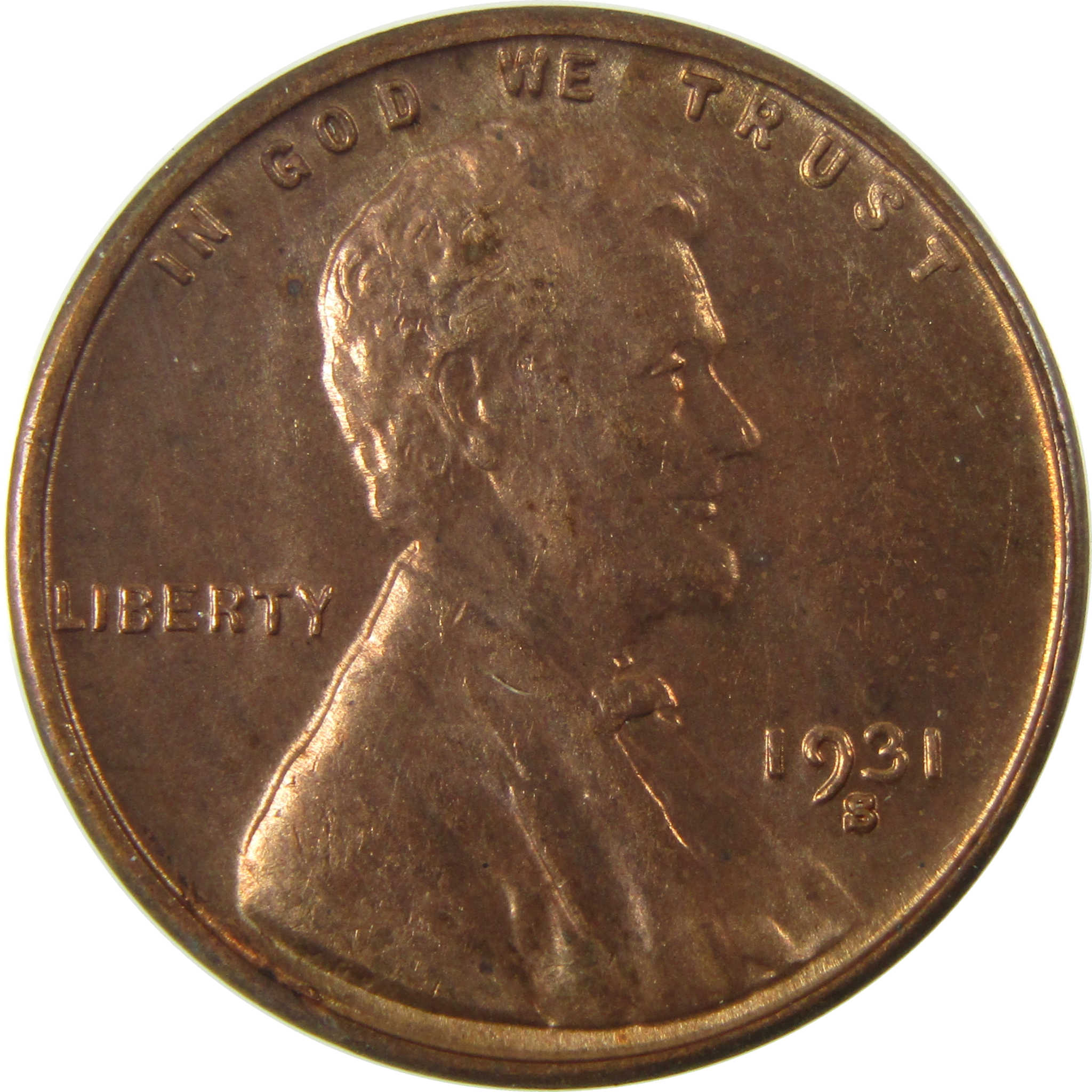1931 S Lincoln Wheat Cent MS 63 RB ANACS Penny 1c Coin SKU:I28428