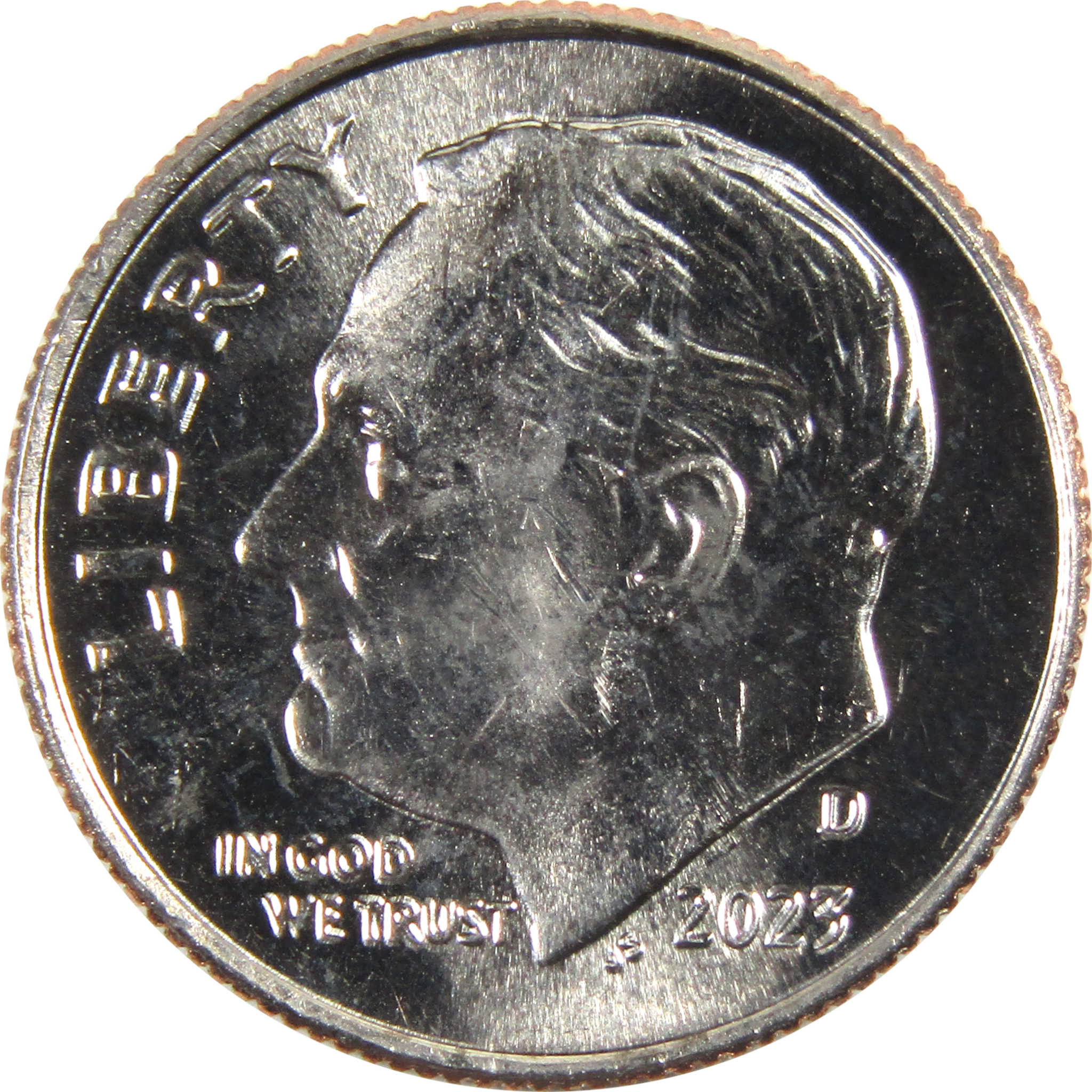 2023 D Roosevelt Dime BU Uncirculated Clad 10c Coin