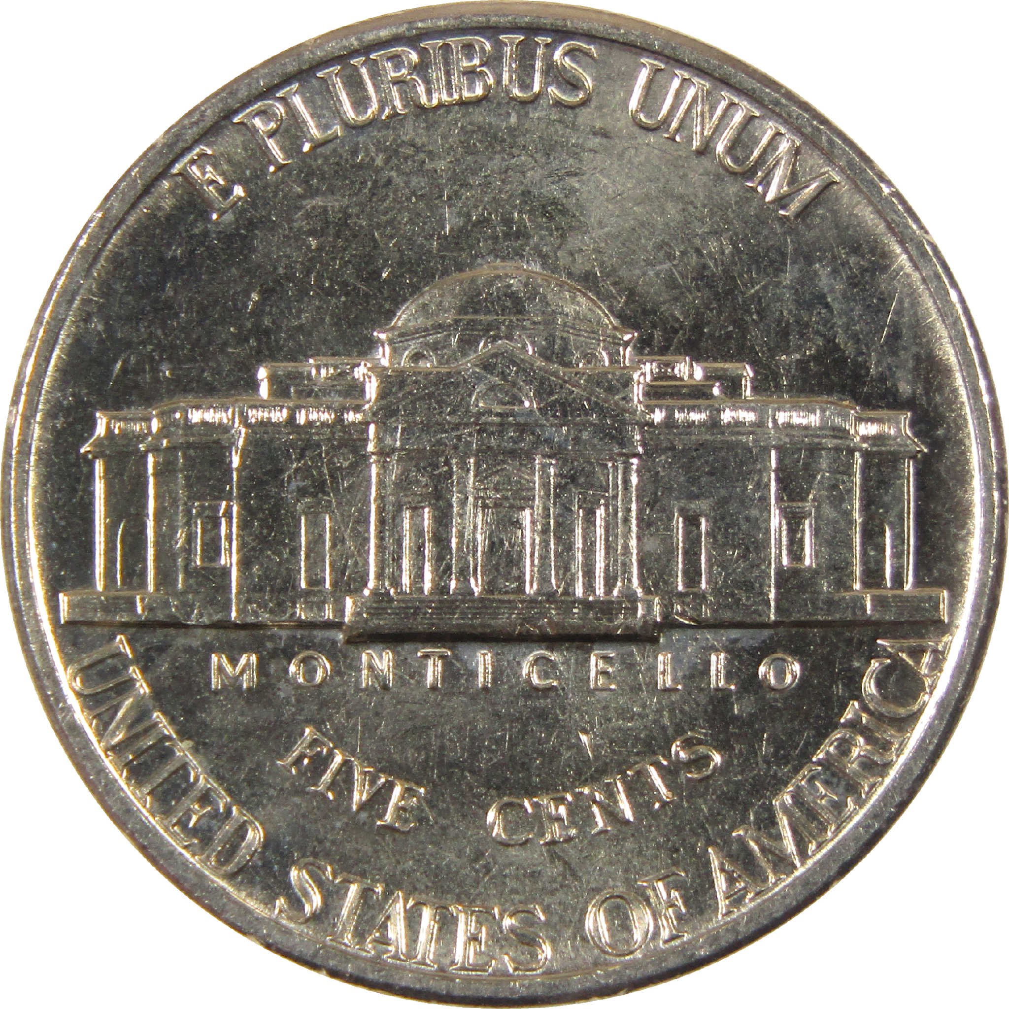 1977 D Jefferson Nickel Uncirculated 5c Coin