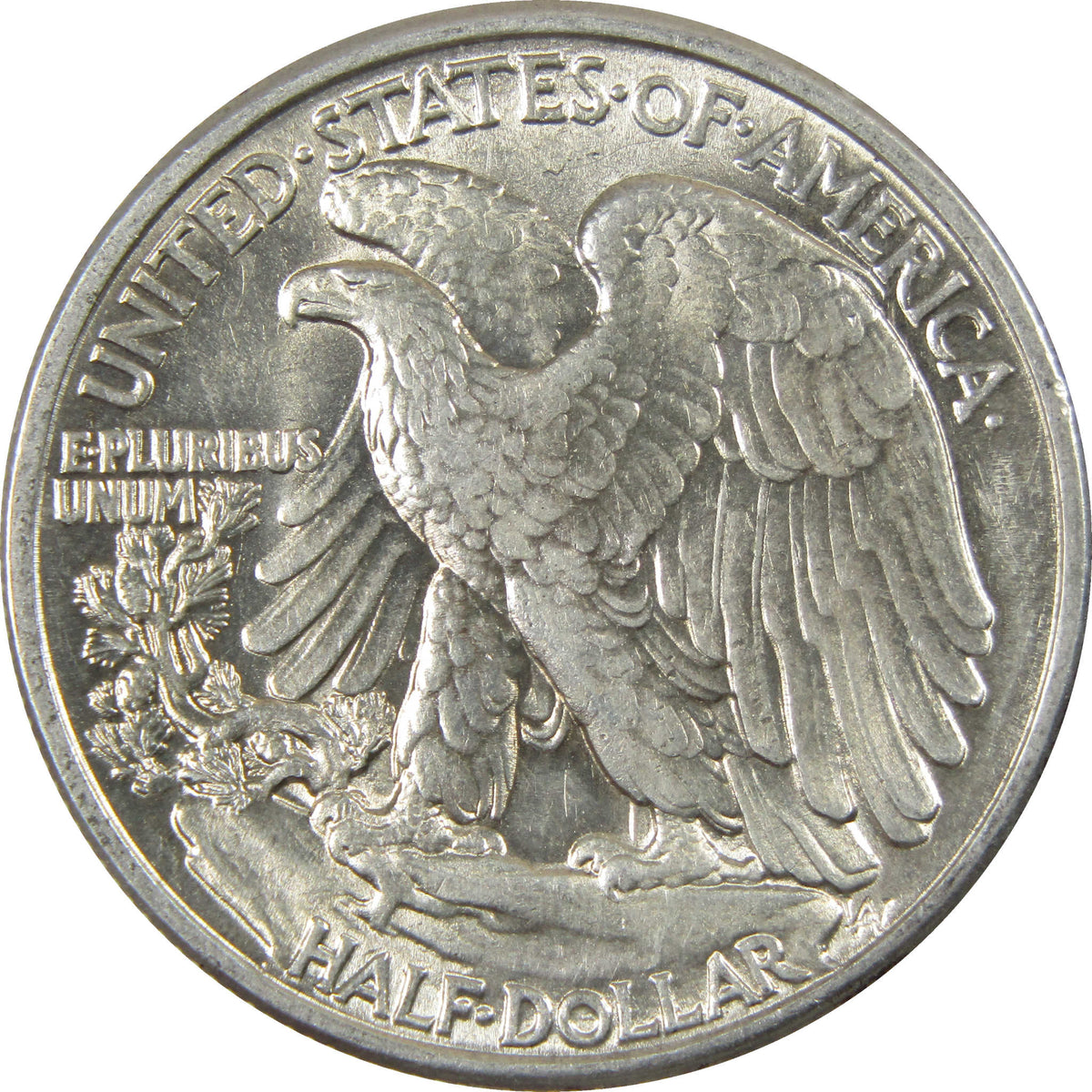 1944 Liberty Walking Silver 50c Borderline Uncirculated SKU:I28646