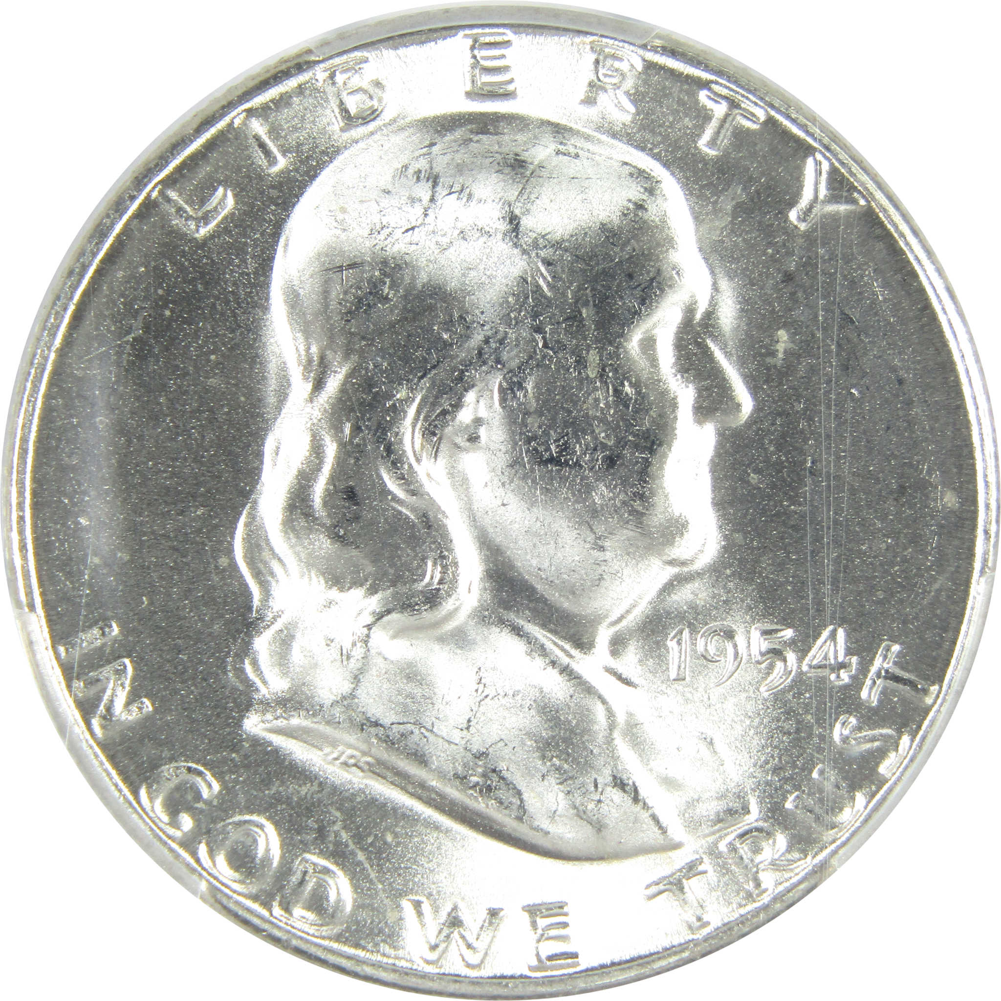 1954 S Franklin Half Dollar MS 64 PCGS Silver 50c Unc Coin SKU:I15232