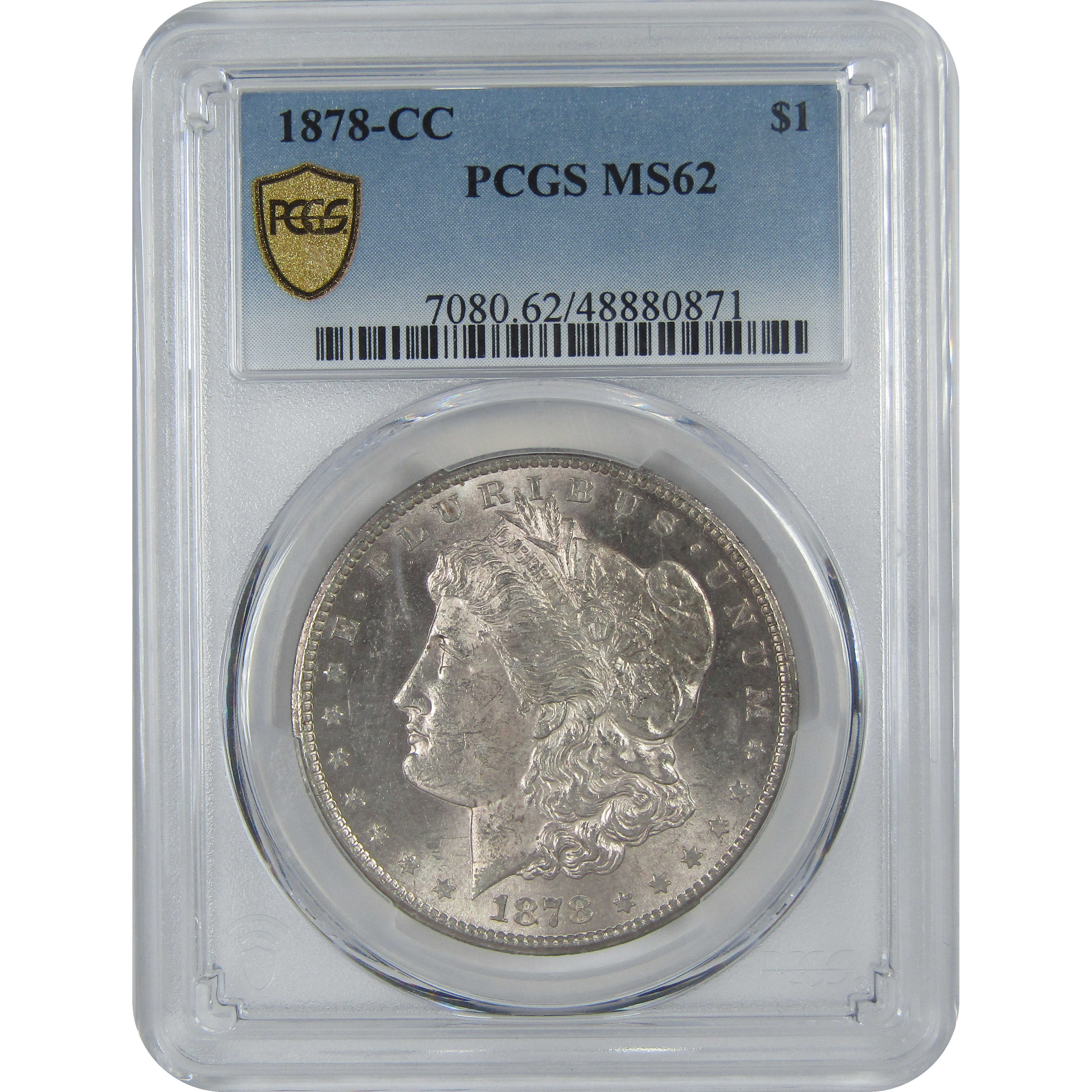 1878 CC Morgan Dollar MS 62 PCGS Silver $1 Uncirculated SKU:I16532 - Morgan coin - Morgan silver dollar - Morgan silver dollar for sale - Profile Coins &amp; Collectibles