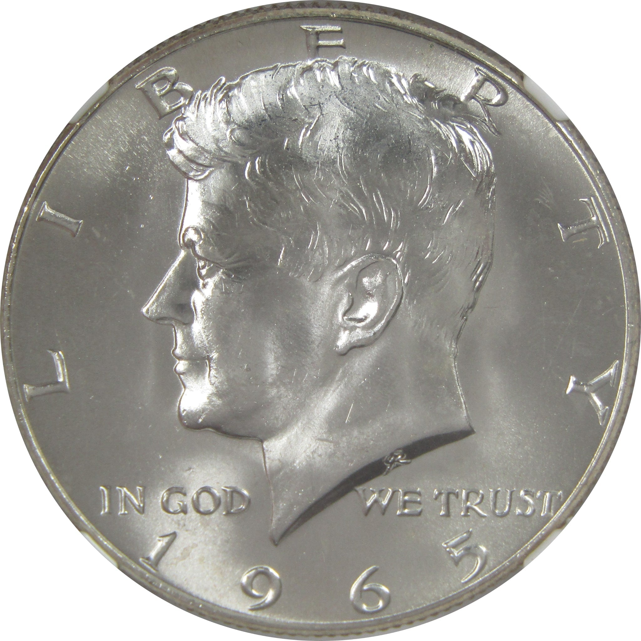 1965 Kennedy Half Dollar MS 65 NGC Silver Clad 50c Coin SKU:CPC9088