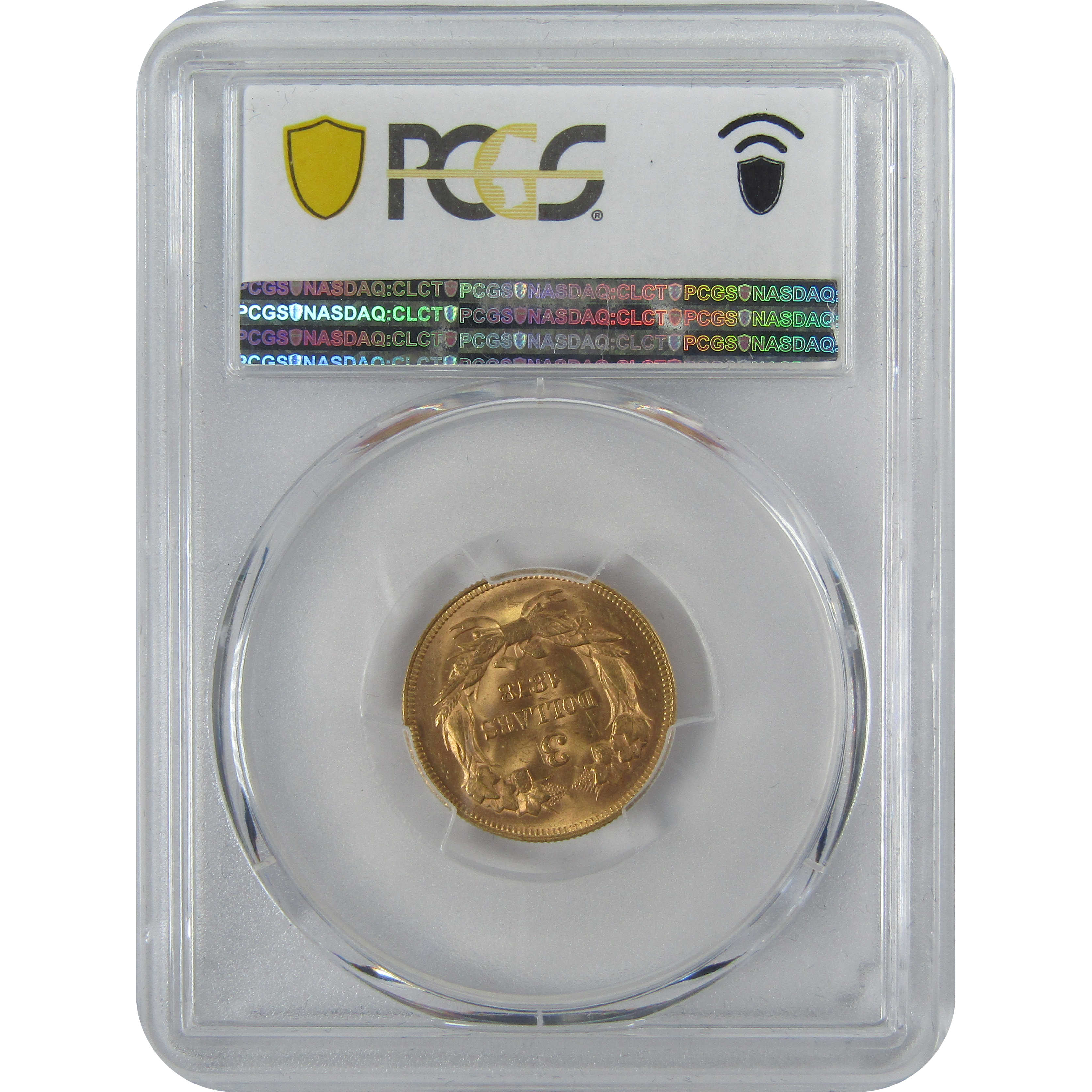 1878 Indian Princess Head MS 64 PCGS Gold $3 Uncirculated Coin