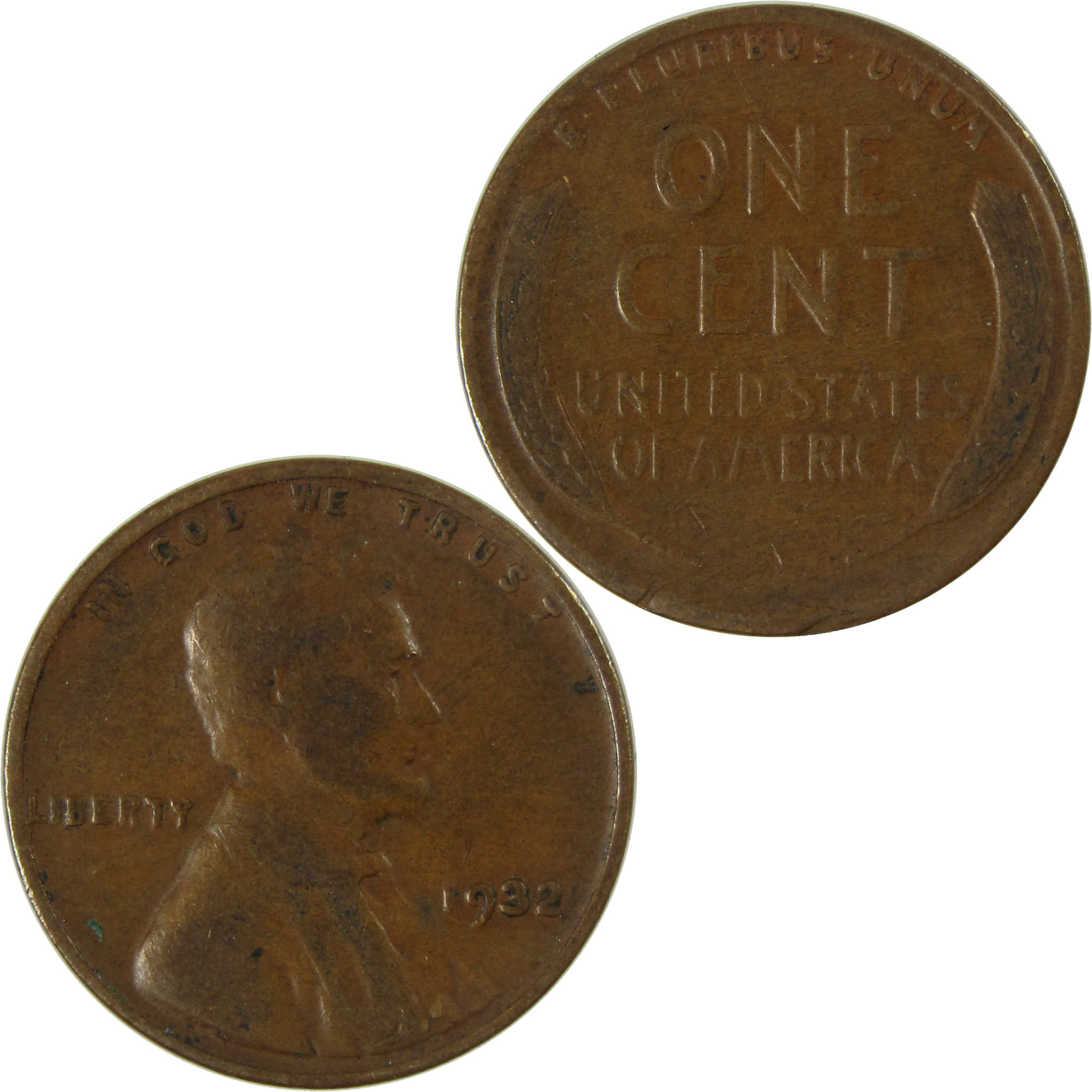 1932 Lincoln Wheat Cent VG Very Good Penny 1c Coin SKU:I26766