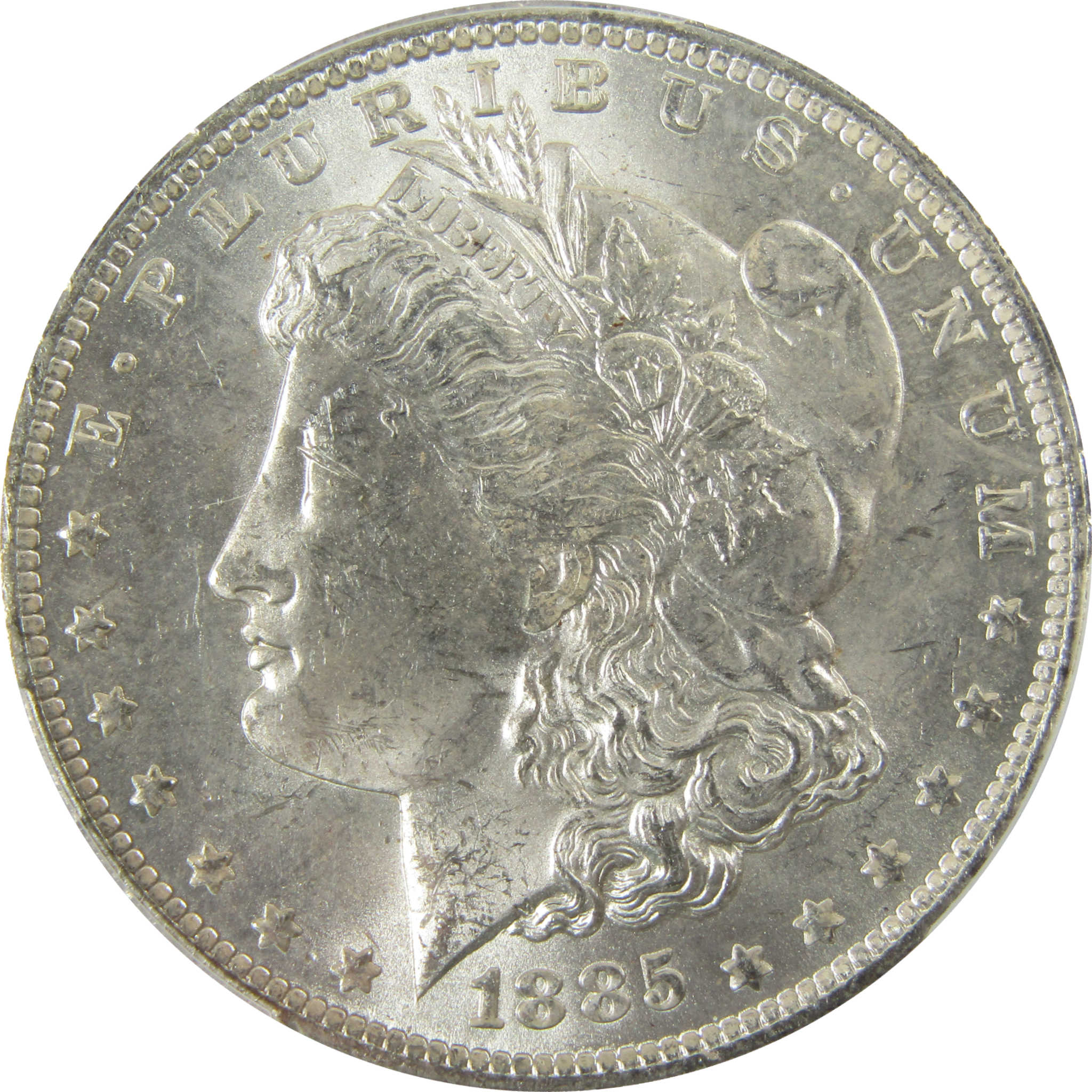 1885 O Morgan Silver Dollar MS 63 PCGS Uncirculated $1 Coin SKU:I28347