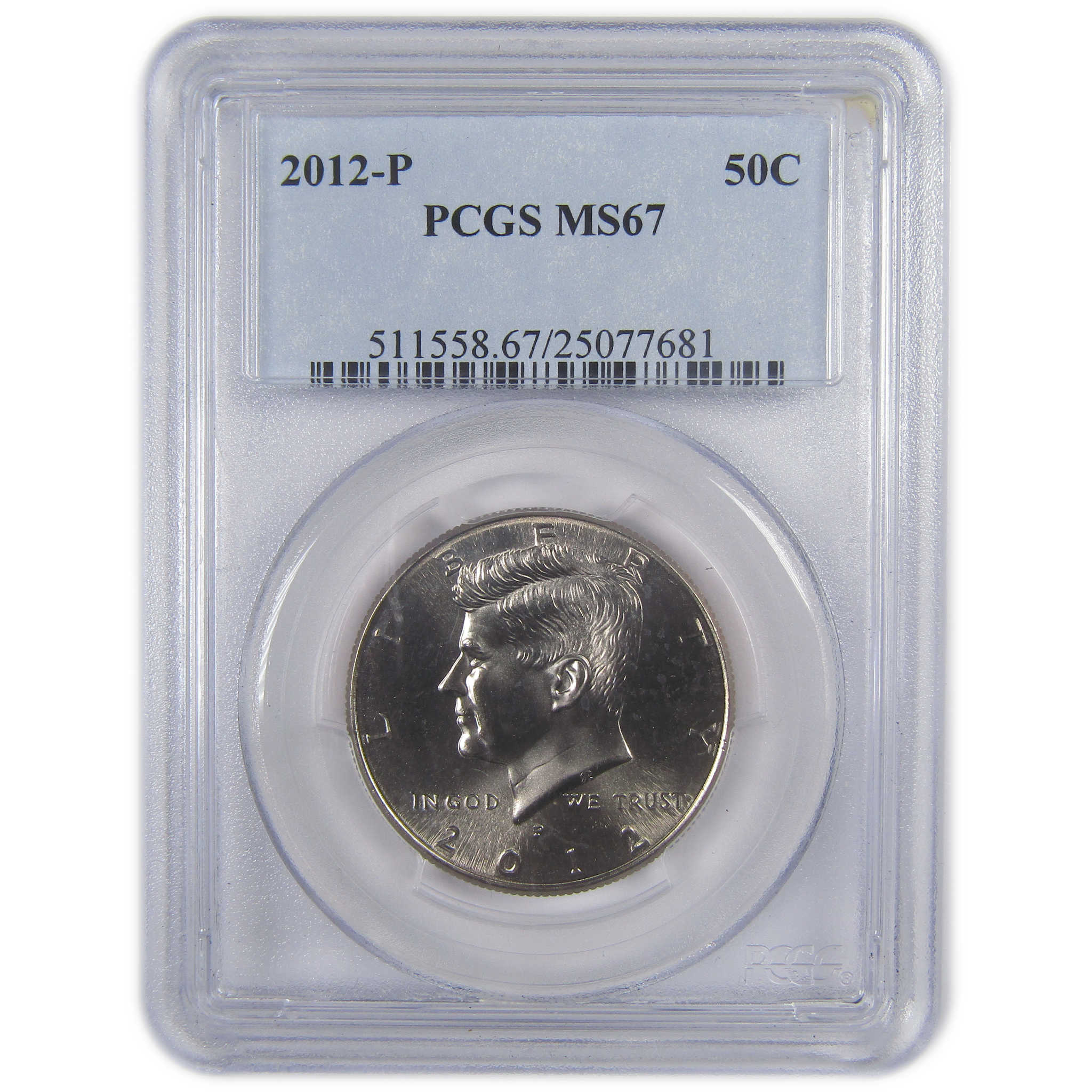 2012 P Kennedy Half Dollar MS 67 PCGS Clad Uncirculated SKU:CPC9740