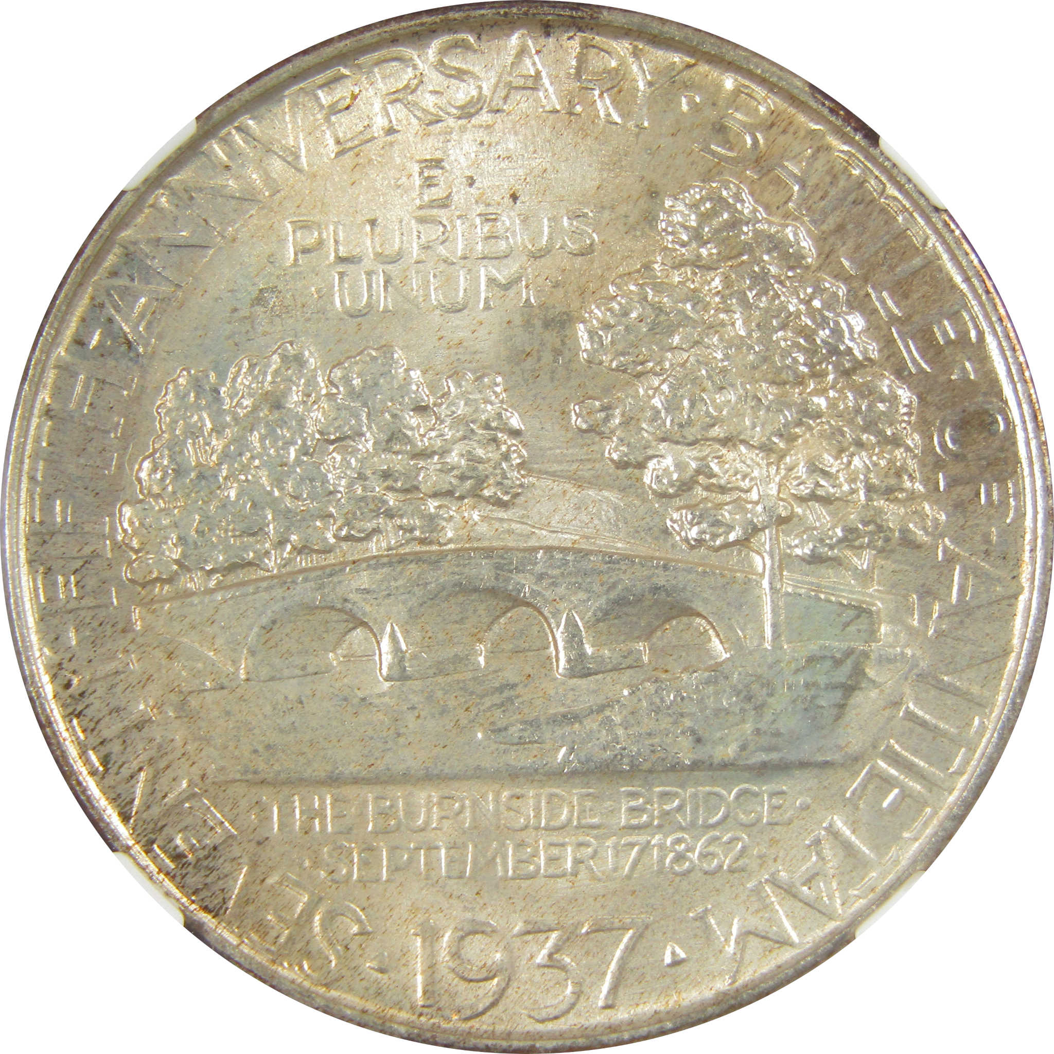 Battle Of Antietam Commemorative Half Dollar 1937 MS 67 NGC SKU:I20585