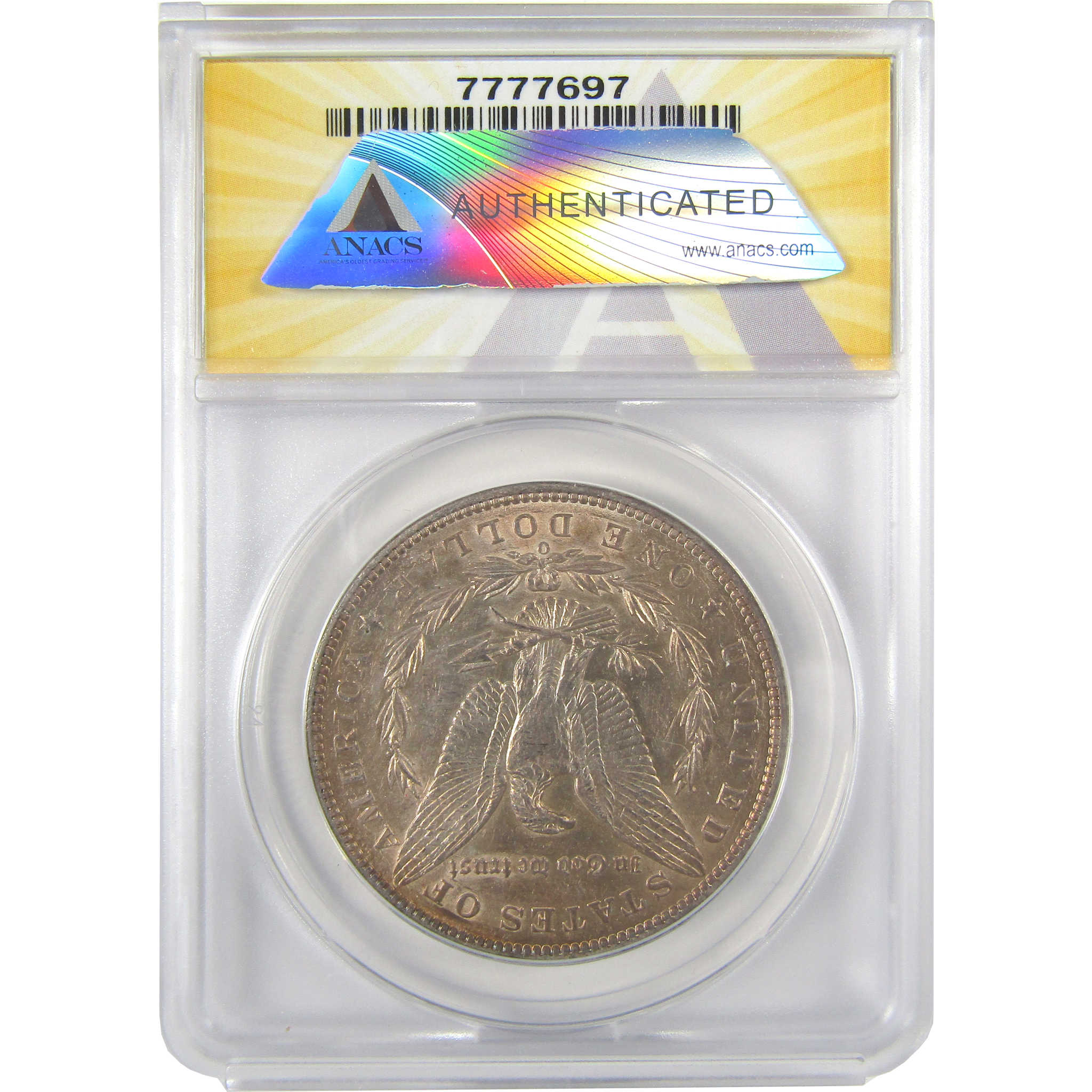 1897 O Morgan Dollar AU 50 Details ANACS Silver $1 Coin SKU:I19220 - Morgan coin - Morgan silver dollar - Morgan silver dollar for sale - Profile Coins &amp; Collectibles