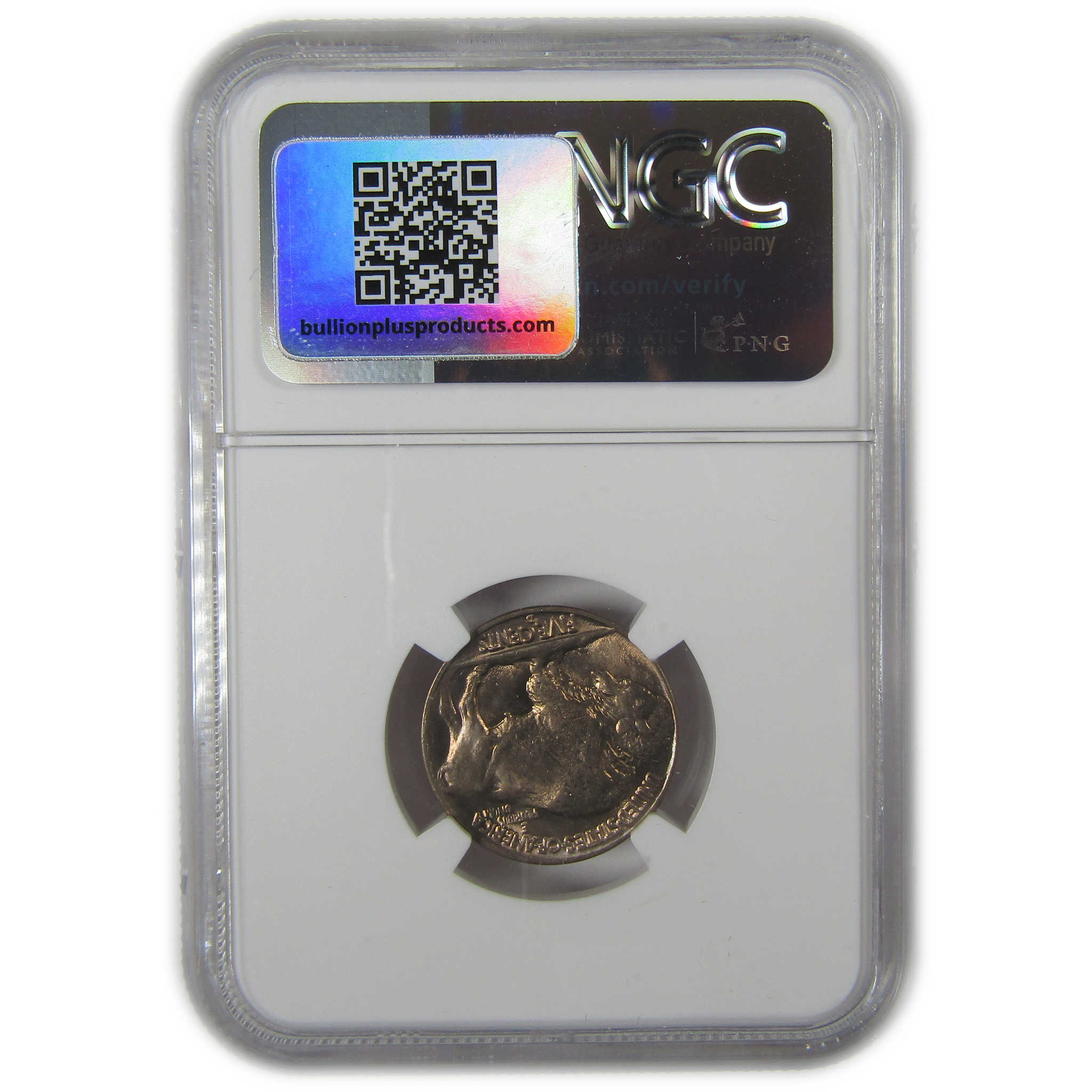 1936 D Indian Head Buffalo Nickel MS 65 NGC Bag Fragment SKU:I22652