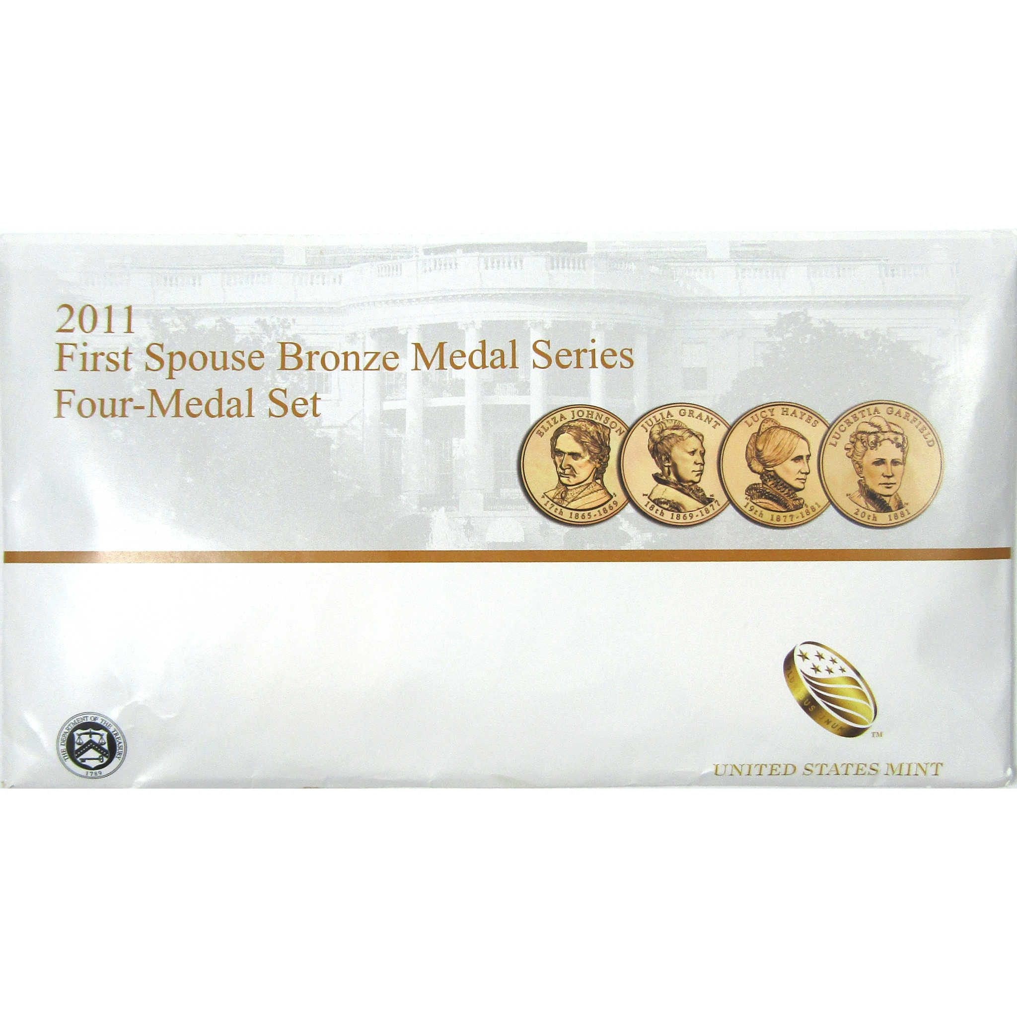 2011 First Spouse Bronze Medal Series 4 Piece Set SKU:CPC8981