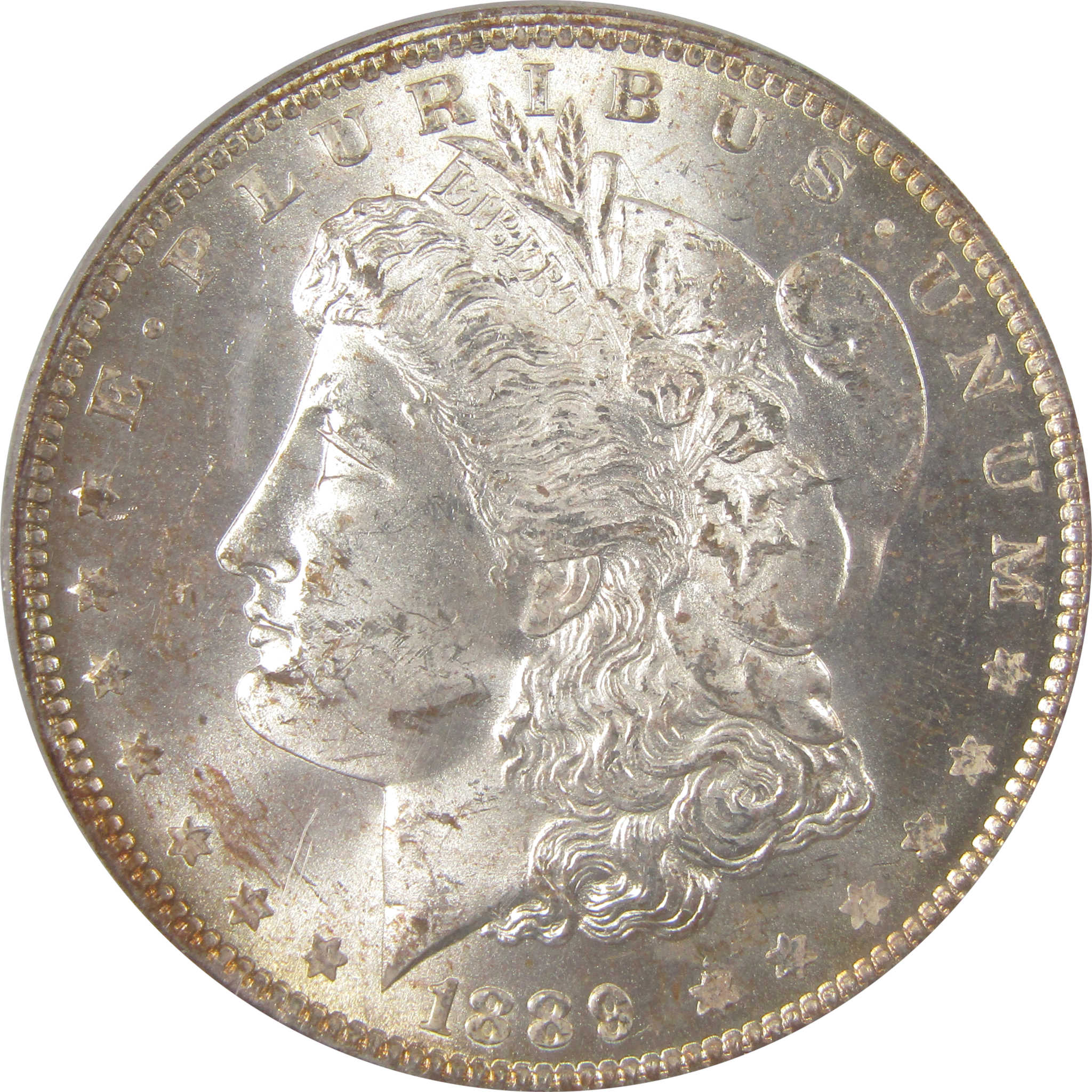 1889 O Morgan Silver Dollar MS 63 PCGS Uncirculated $1 Coin SKU:I24411