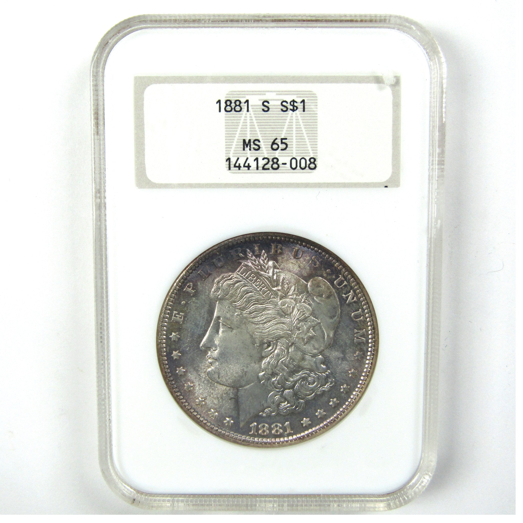 1881 S Morgan Dollar MS 65 NGC Silver $1 Uncirculated Coin SKU:CPC7155 - Morgan coin - Morgan silver dollar - Morgan silver dollar for sale - Profile Coins &amp; Collectibles