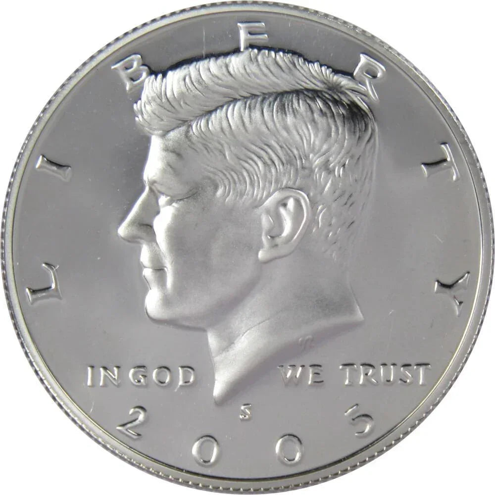 2005 S Kennedy Silver Half Dollar Proof 50c Coin Collectible