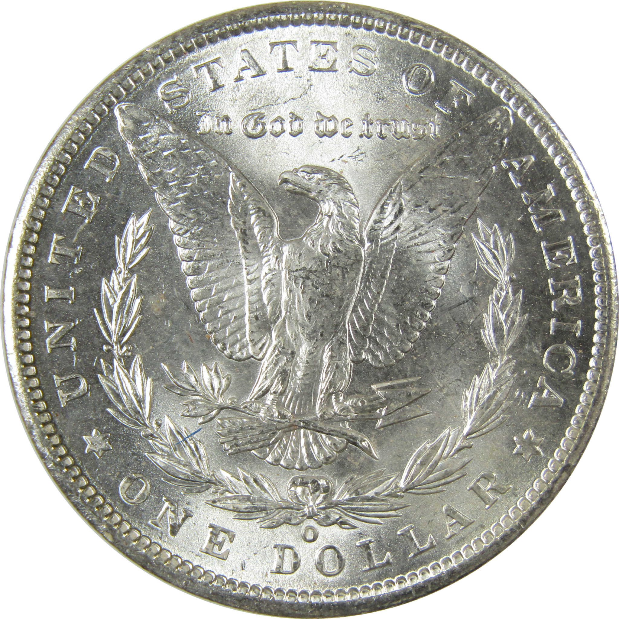1900 O Morgan Silver Dollar Uncirculated Mint State $1 Coin SKU:I27726
