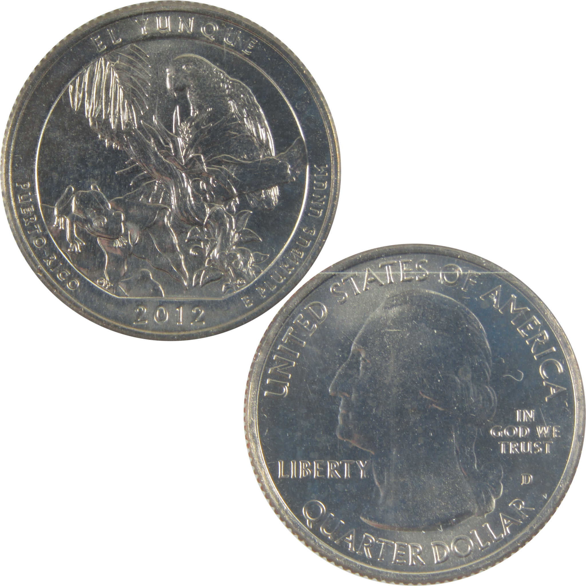 2012 P D S El Yunque NF National Park Quarter 3 Piece Set SKU:CPC9016