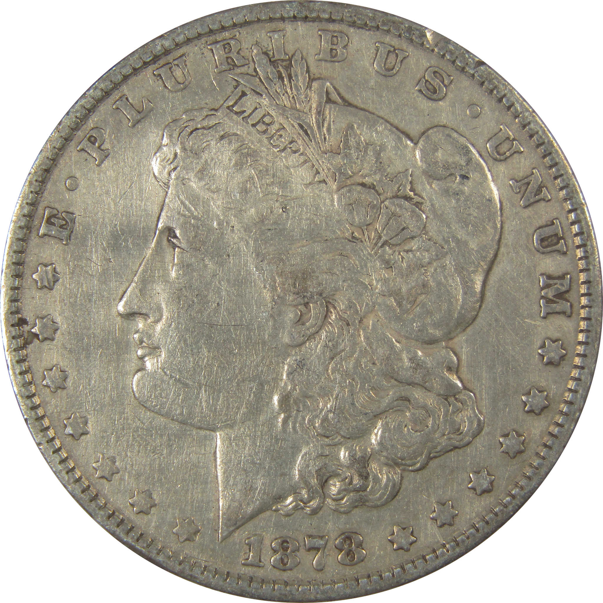 1878 7TF Rev 79 Morgan Dollar XF EF Extremely Fine Details SKU:CPC1078 - Morgan coin - Morgan silver dollar - Morgan silver dollar for sale - Profile Coins &amp; Collectibles